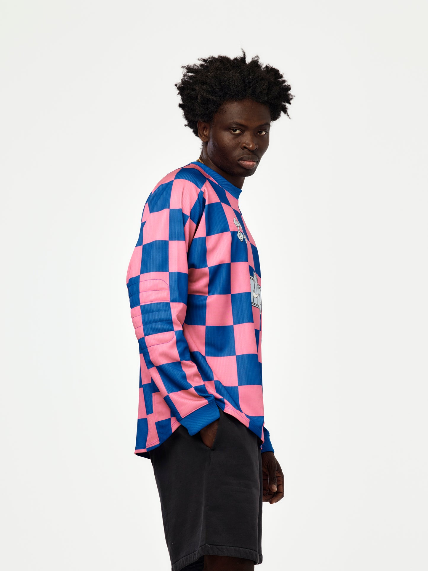 Nike Sportswear Club Men's Goalie Top (GAME ROYAL/PINKSICLE/HYDROGEN BLUE)