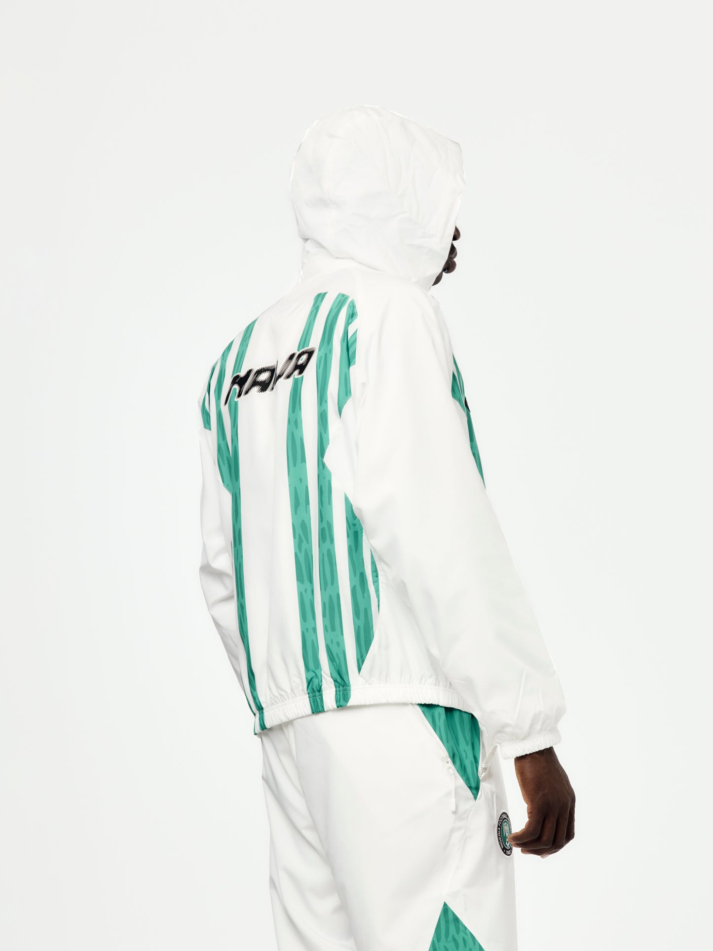 Nigeria x Slawn x Nike Track Jacket (White/Black)