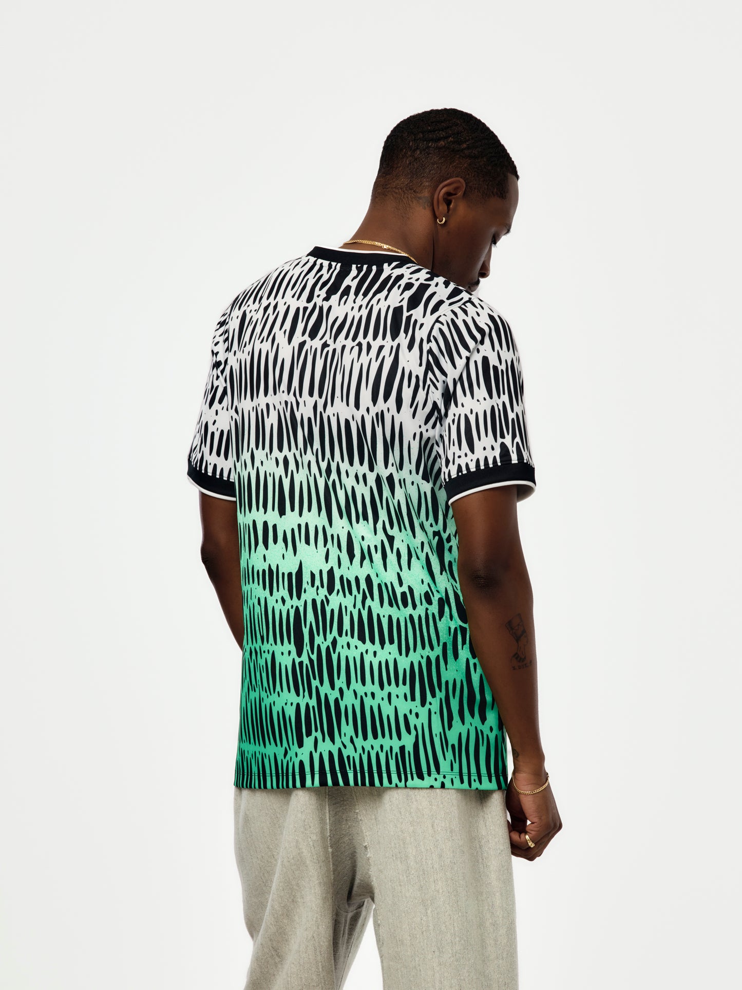 NIKE X NIGERIA X SLAWN JERSEY (BLACK/WHITE)