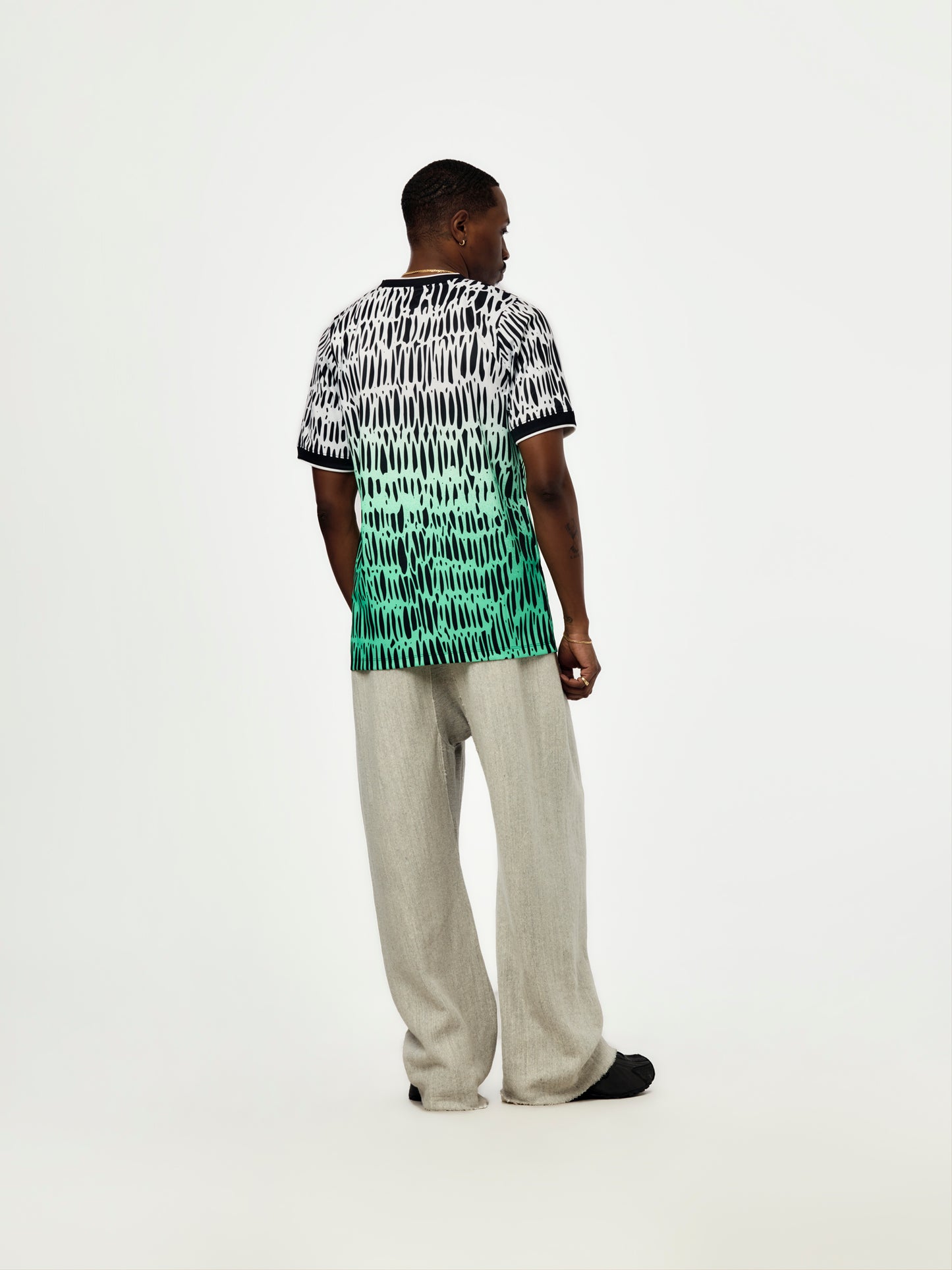 NIKE X NIGERIA X SLAWN JERSEY (BLACK/WHITE)