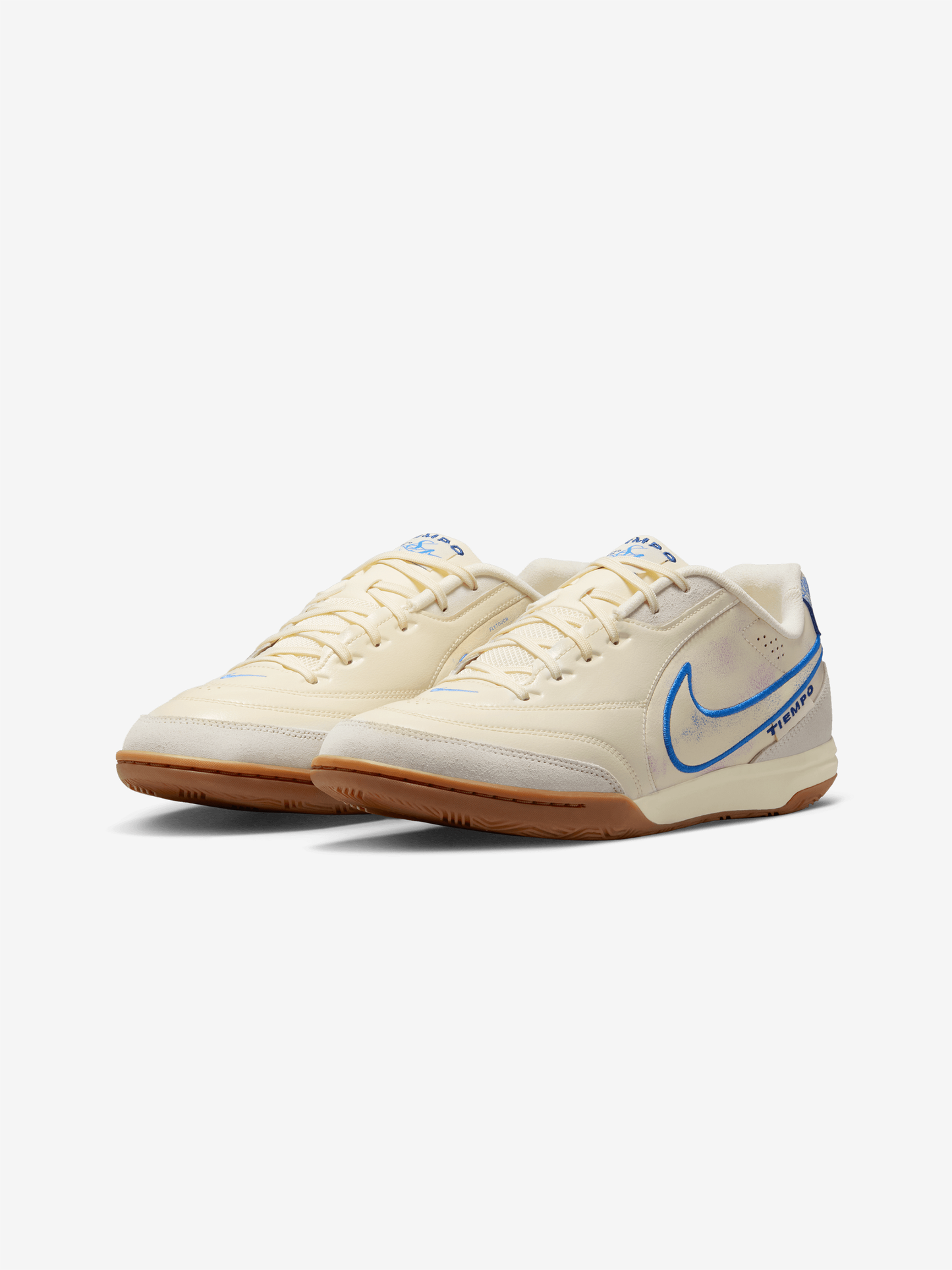 Nike Tiempo Streetgato PRM (Coconut Milk / Blue Crystal / Gum Medium Brown)