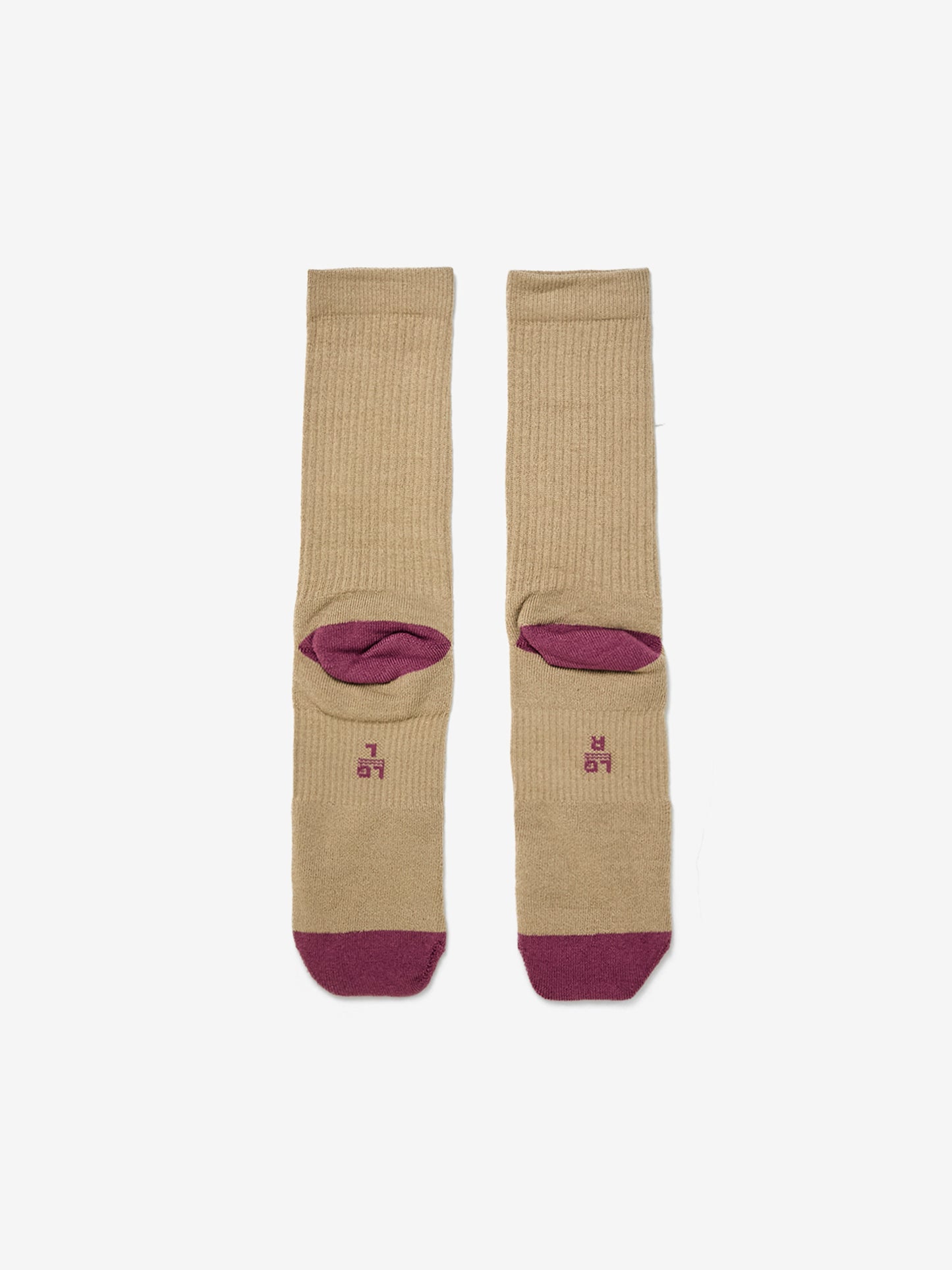 Kids of Immigrants x Nike Elevated Crew Socks (Khaki/Light Mulberry/Fusion Red)