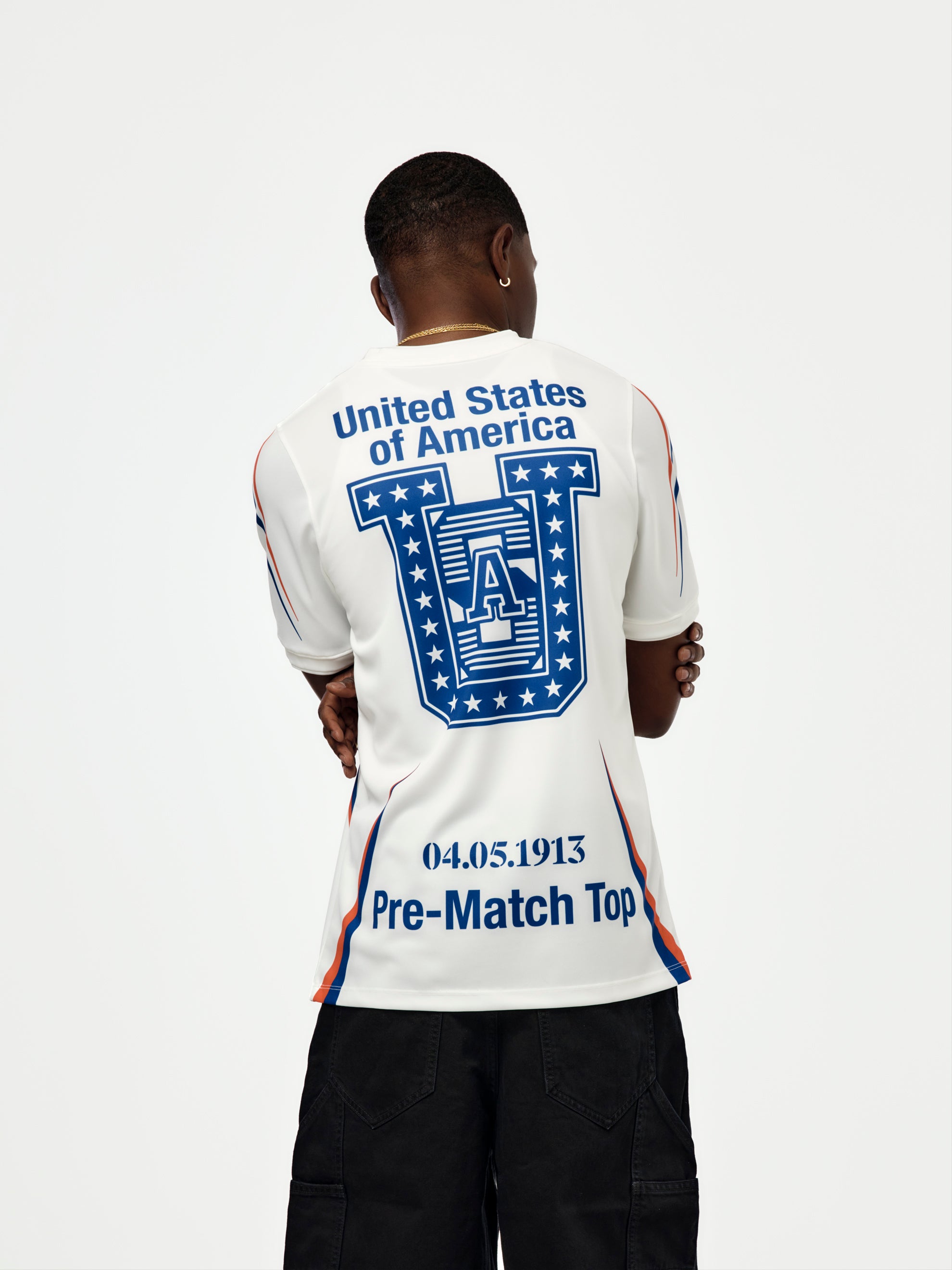 Nike USA x VAA x Nike Academy Pro Short-Sleeve Soccer Top (White