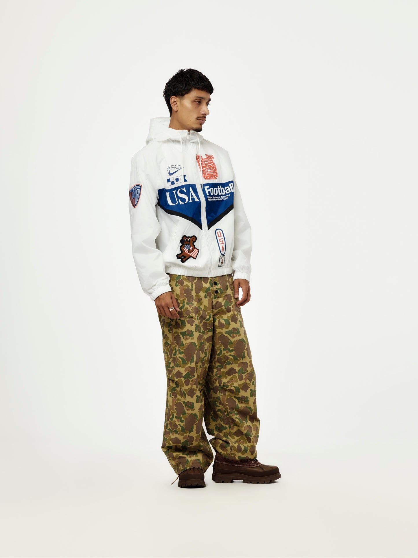 USA x VAA x Nike Anthem Jacket (White/Deep Royal Blue/Deep Royal Blue)