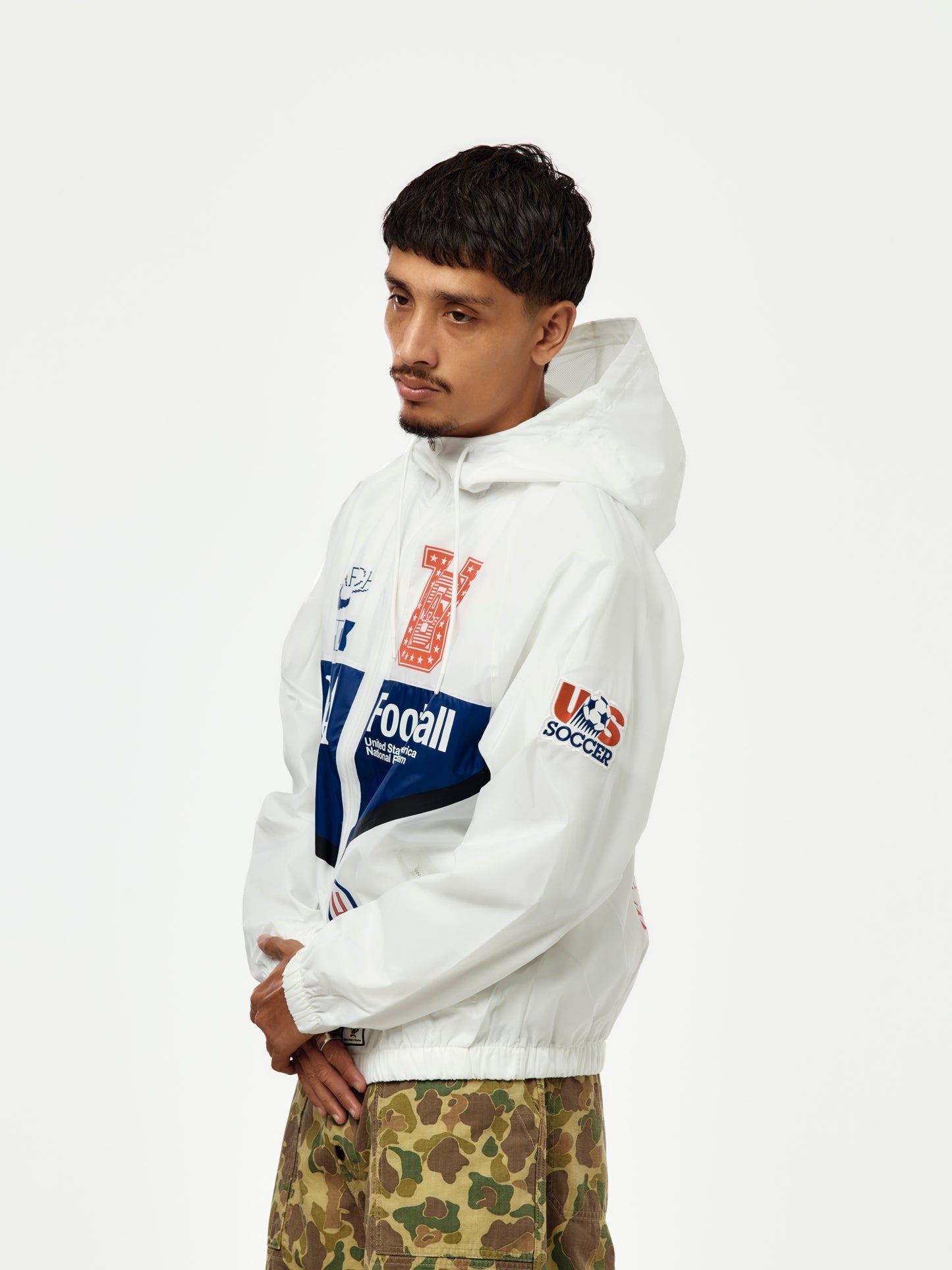 USA x VAA x Nike Anthem Jacket (White/Deep Royal Blue/Deep Royal Blue)