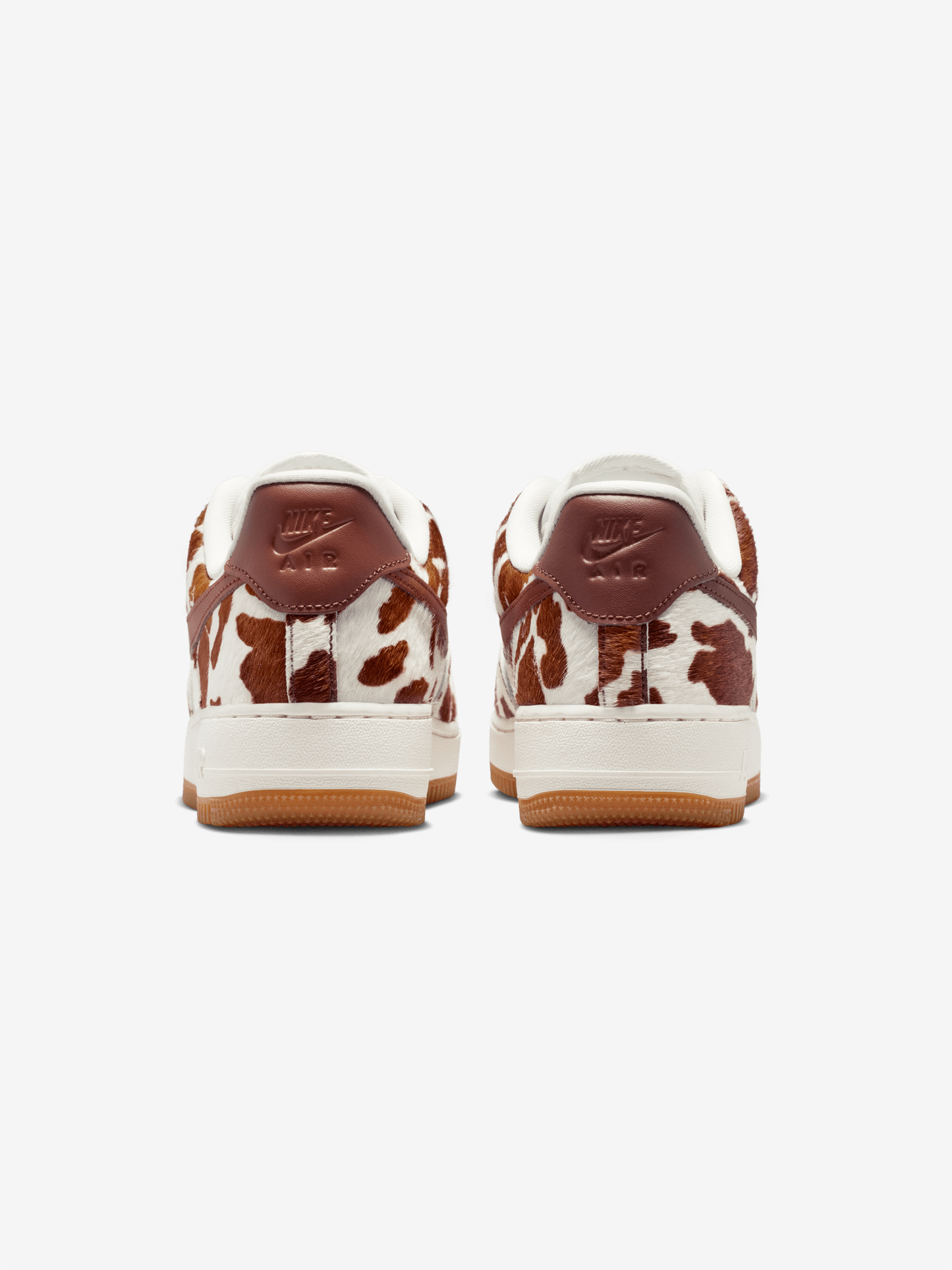 Women's Nike Air Force 1 '07 "Cow Print" (FIELD BROWN/SAIL-FIELD BROWN)