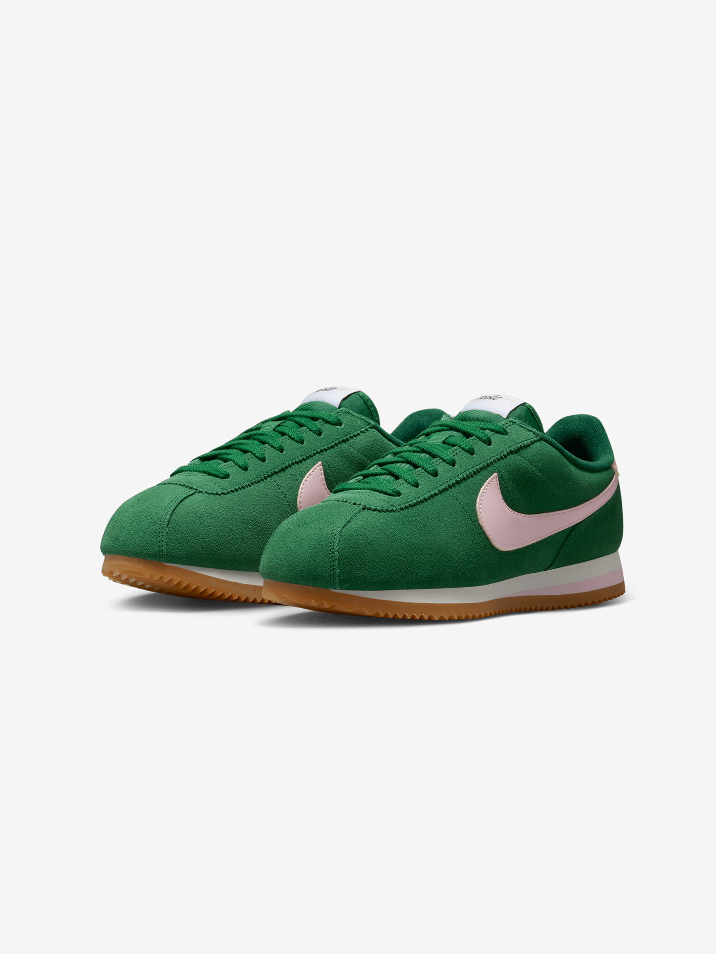 Women's Nike Cortez (Sport Green/Pink Foam-Sail)