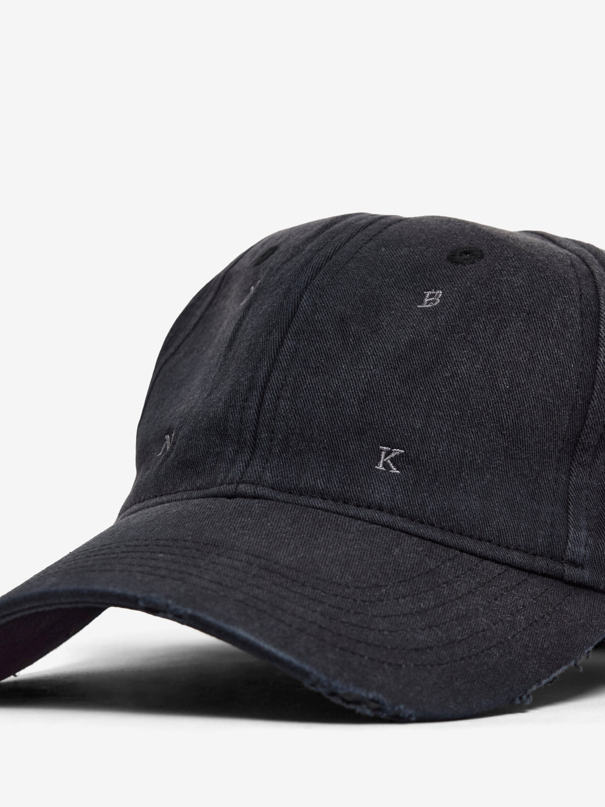 INITIALS HAT (BLACK)