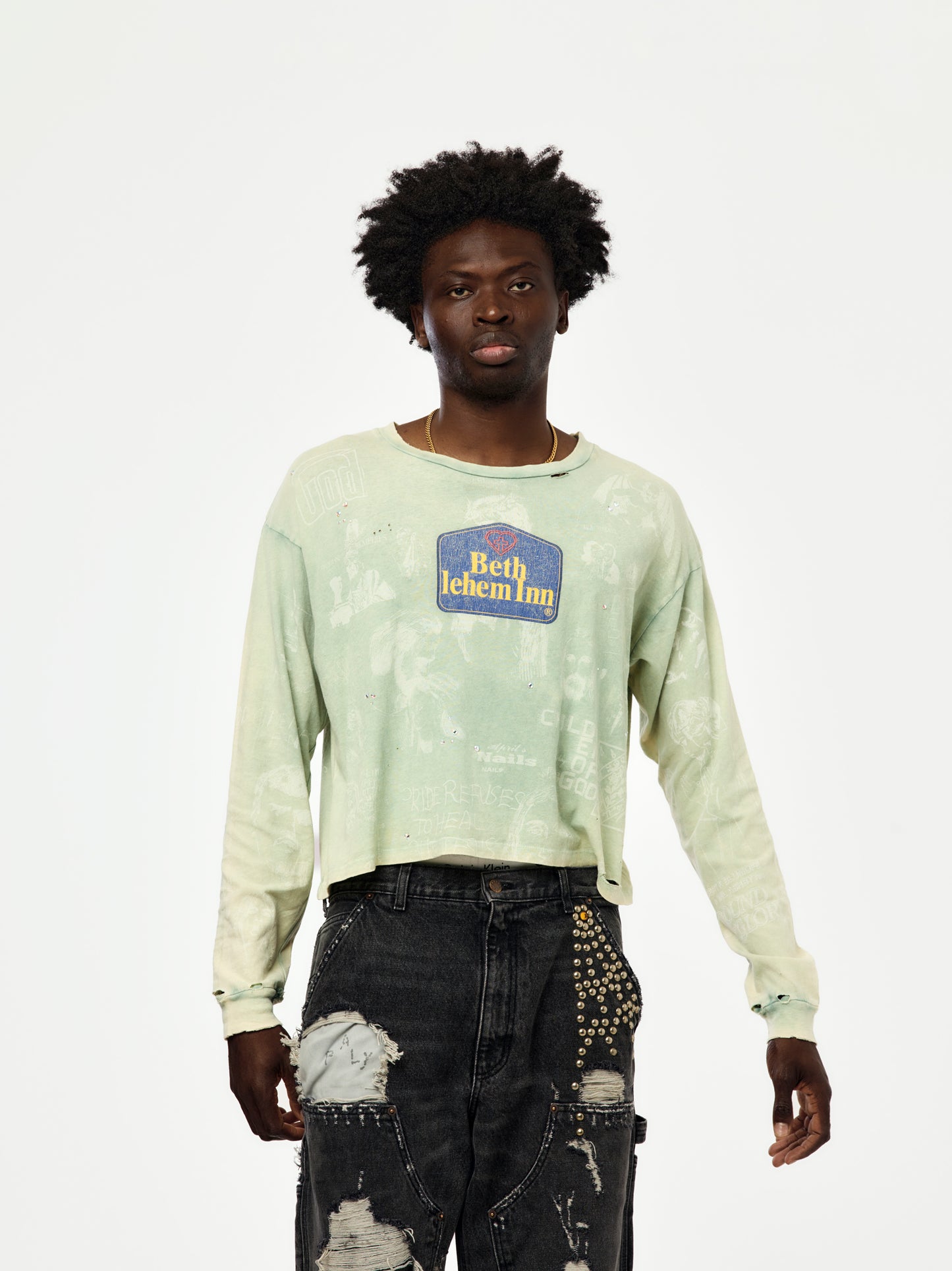 Bethlehem L/S Tee (Lt. Green)