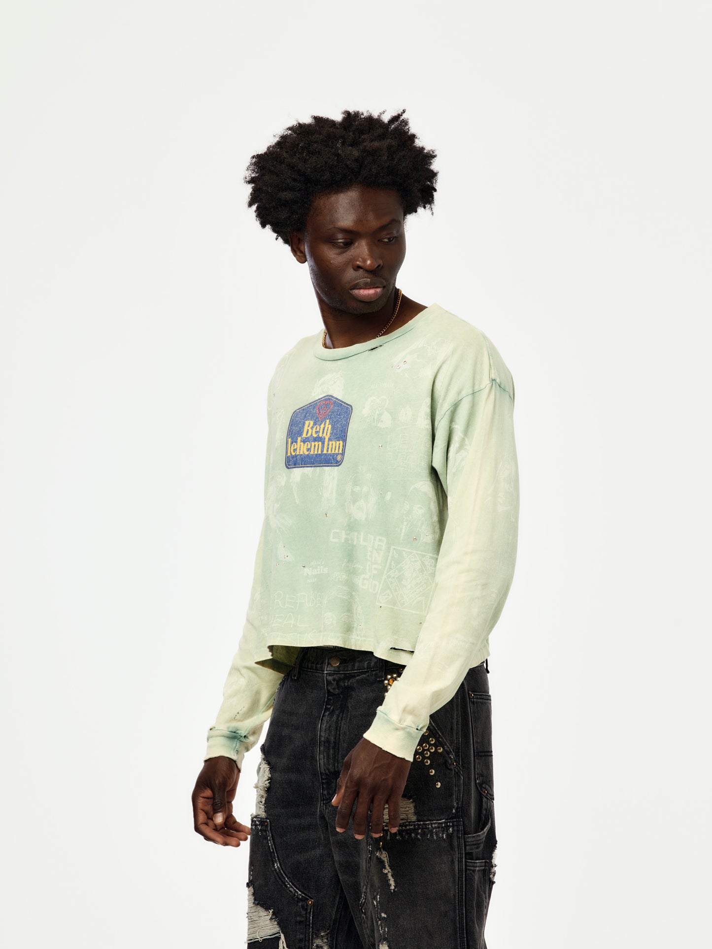 Bethlehem L/S Tee (Lt. Green)