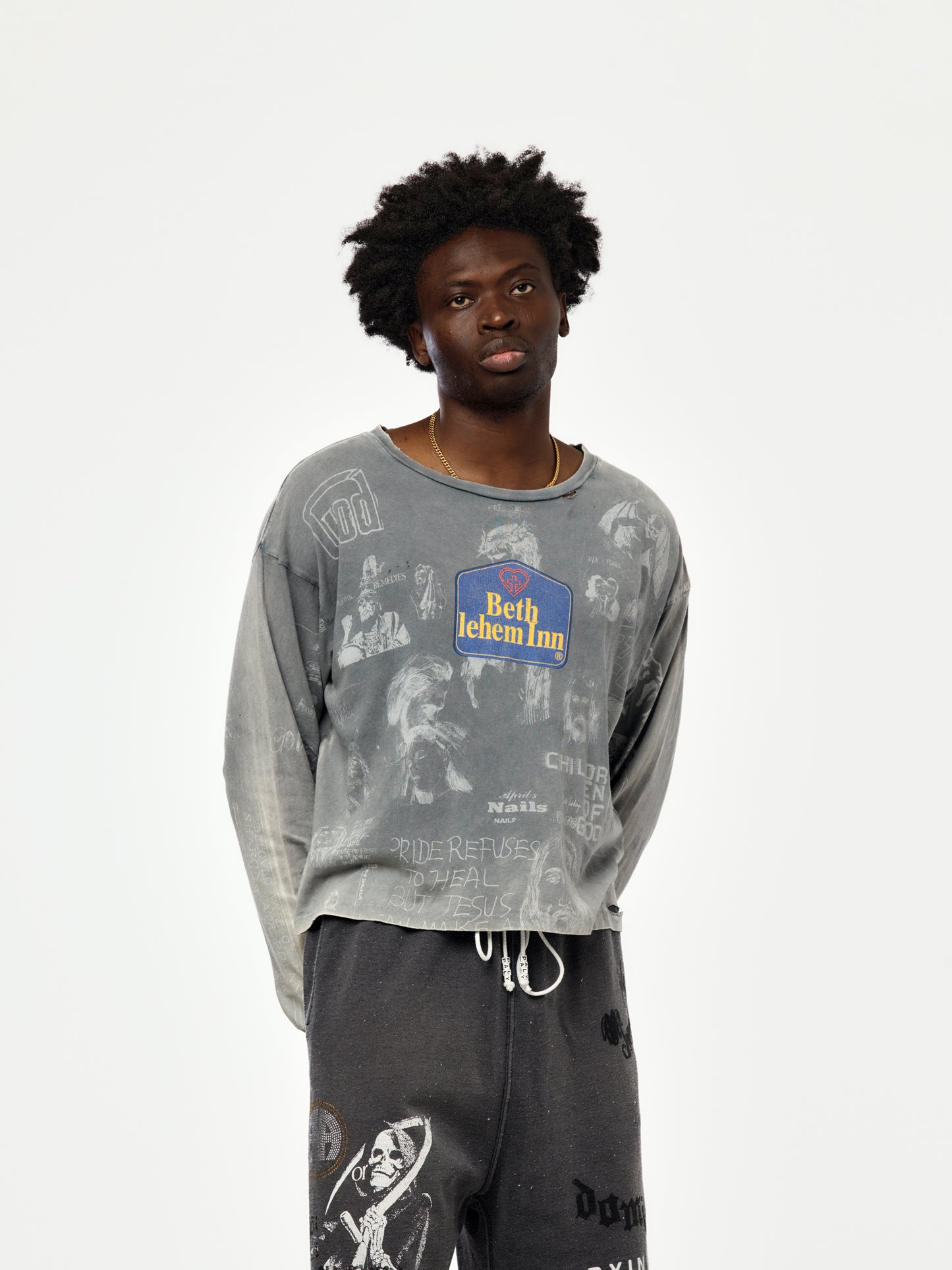 Bethlehem L/S Tee (Vintage Black)