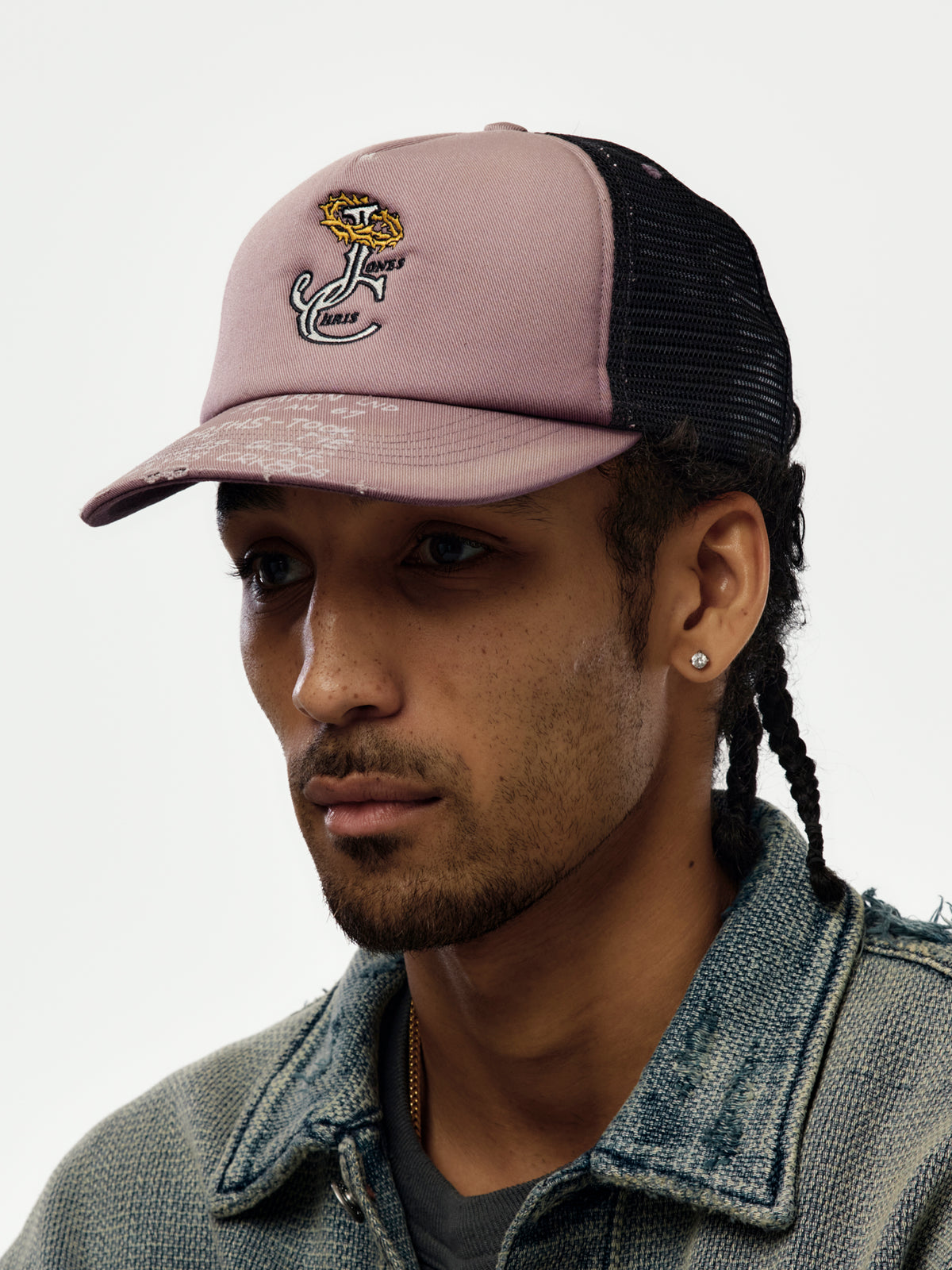 C. JONES FOAM TRUCKER (MARROON)