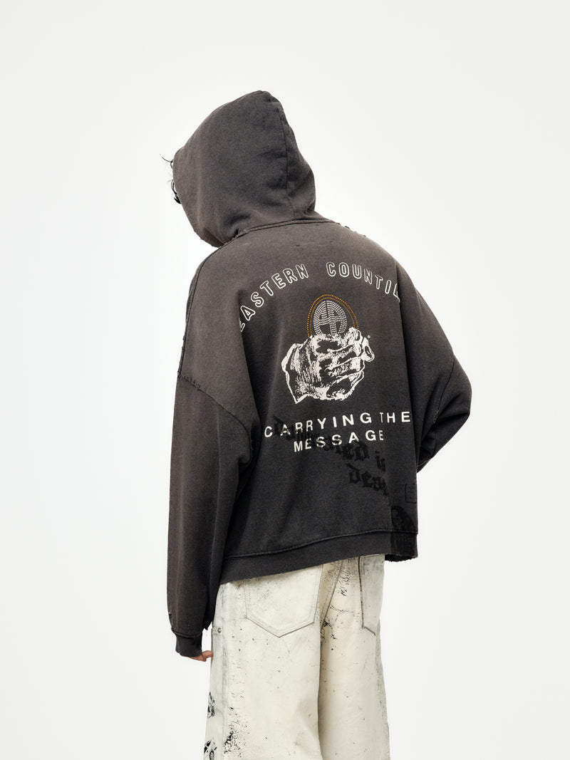 Carrying The Message Zip Hoodie