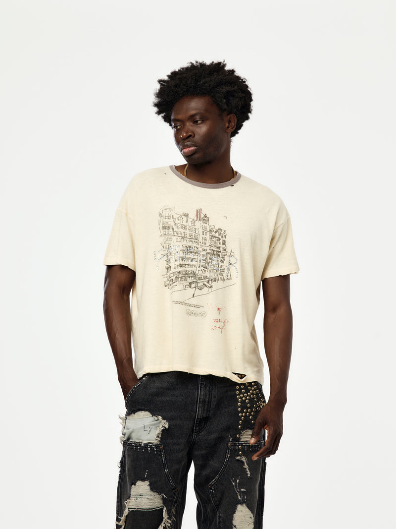 CHELSEay Hotel Tee (Vintage Cream)