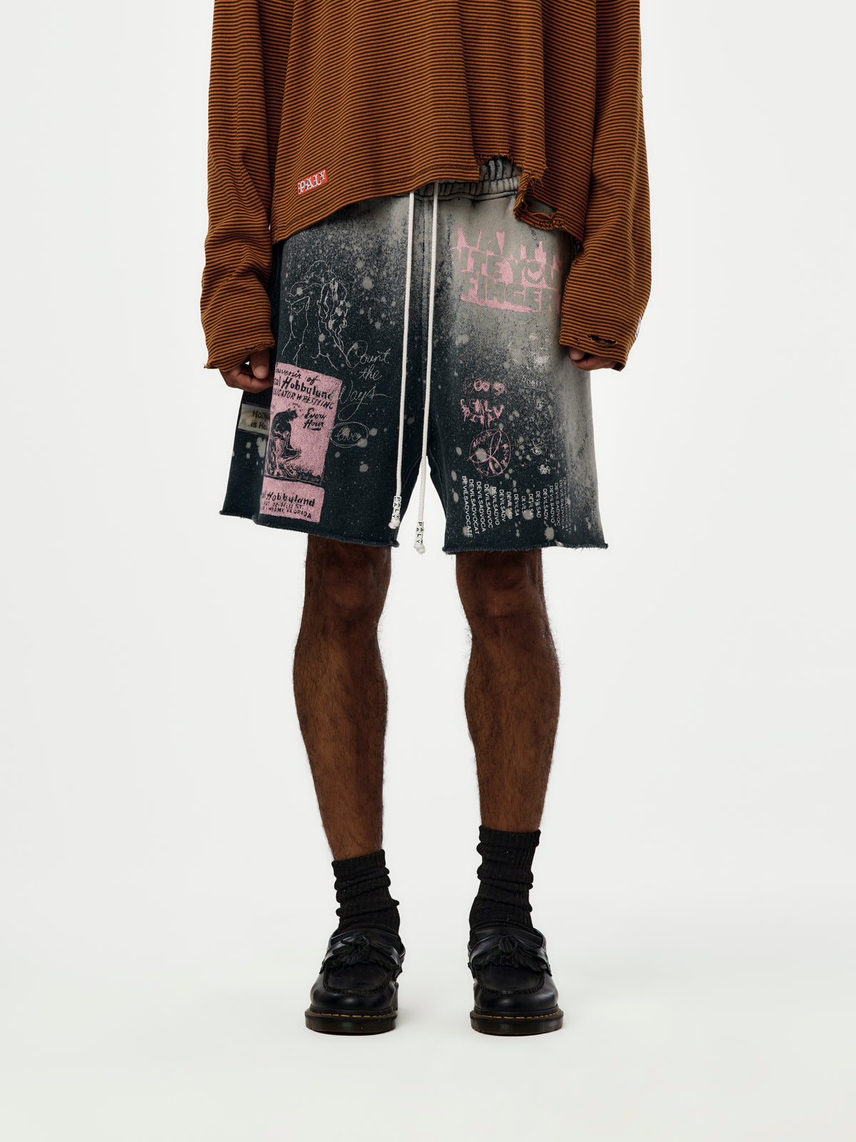 DVLS ADVOCATE SWEAT SHORT (VINTAGE BLACK)