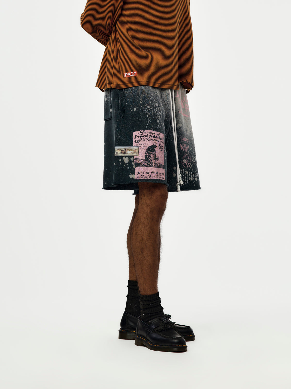 DVLS ADVOCATE SWEAT SHORT (VINTAGE BLACK)