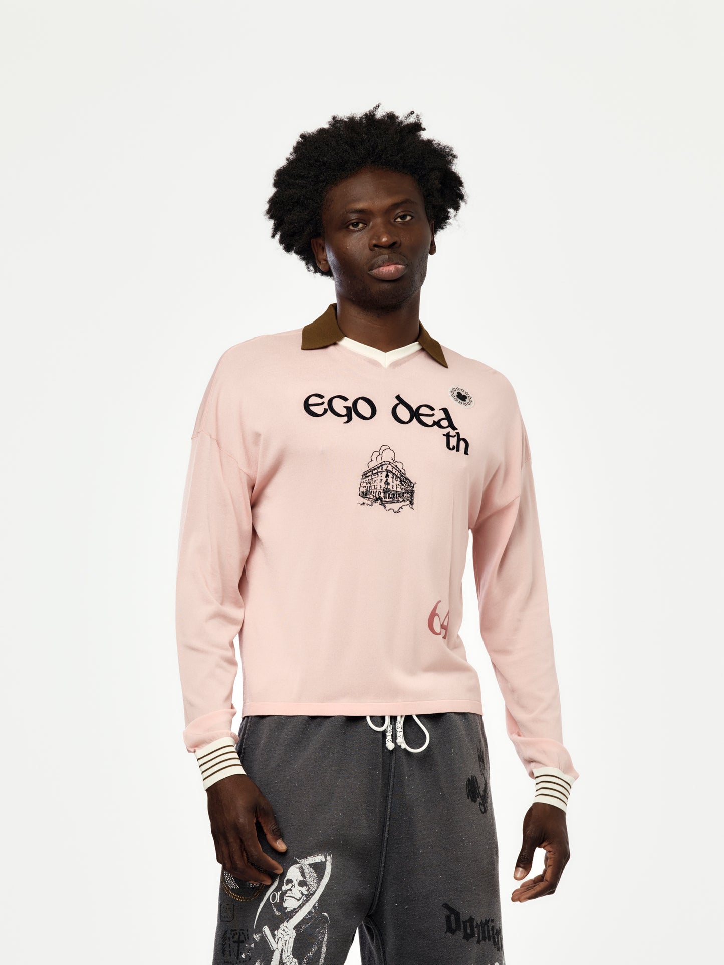 Ego Death Soccer Jersey (Pink)