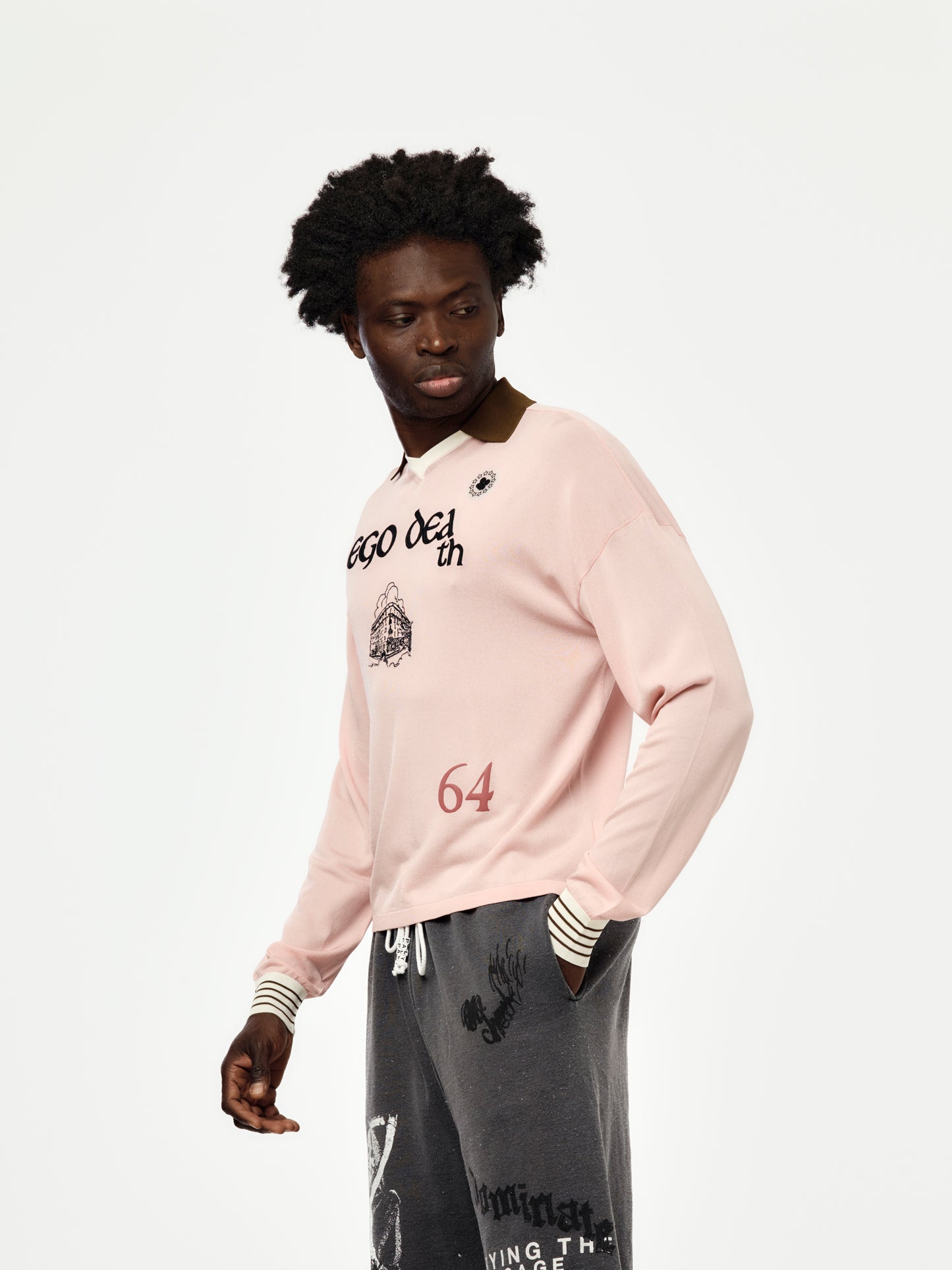 Ego Death Soccer Jersey (Pink)