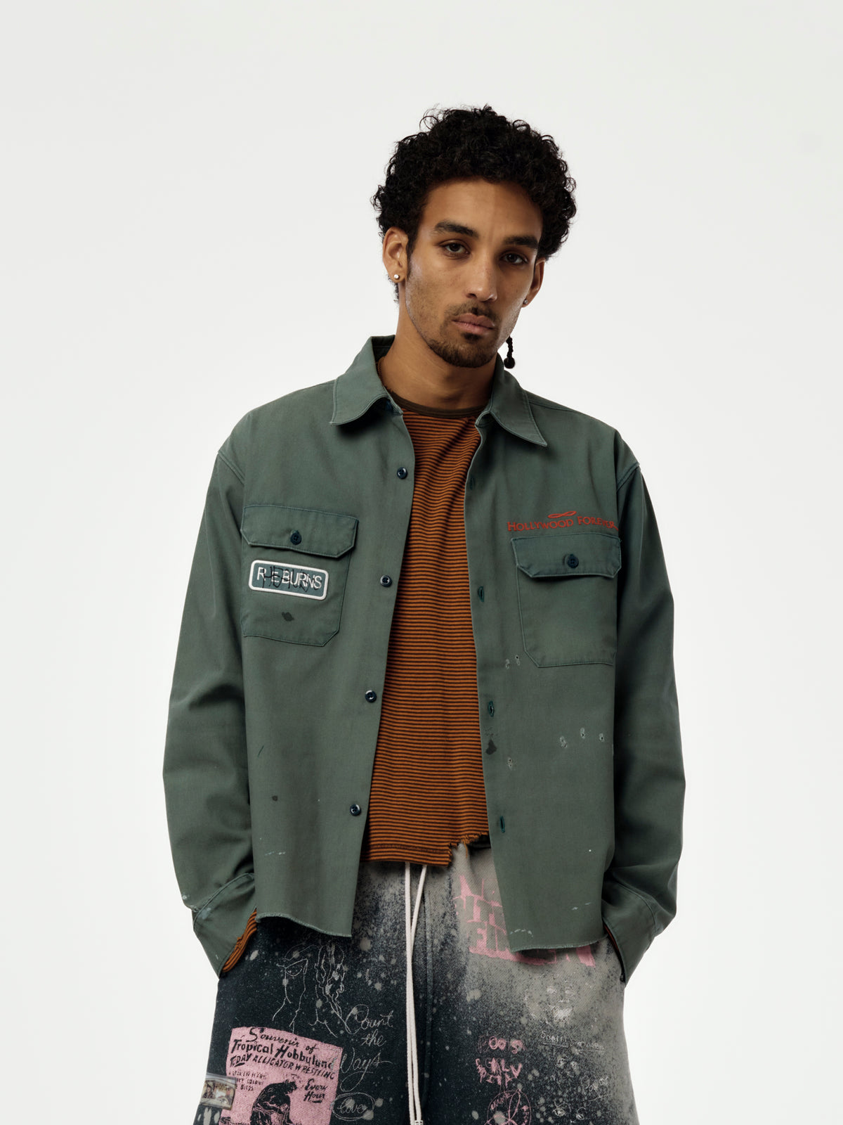 MAINTENANCE WORK SHIRT (TEAL)