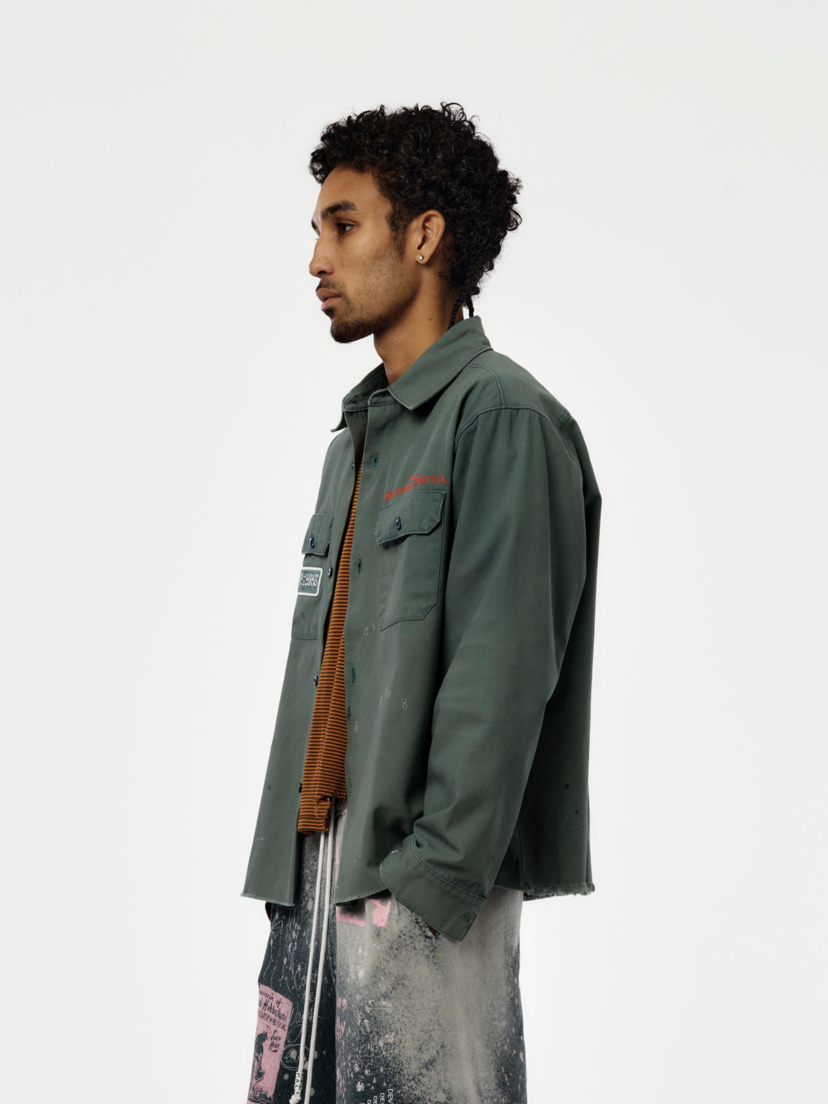 MAINTENANCE WORK SHIRT (TEAL)