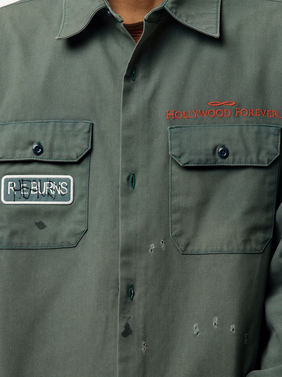 MAINTENANCE WORK SHIRT (TEAL)