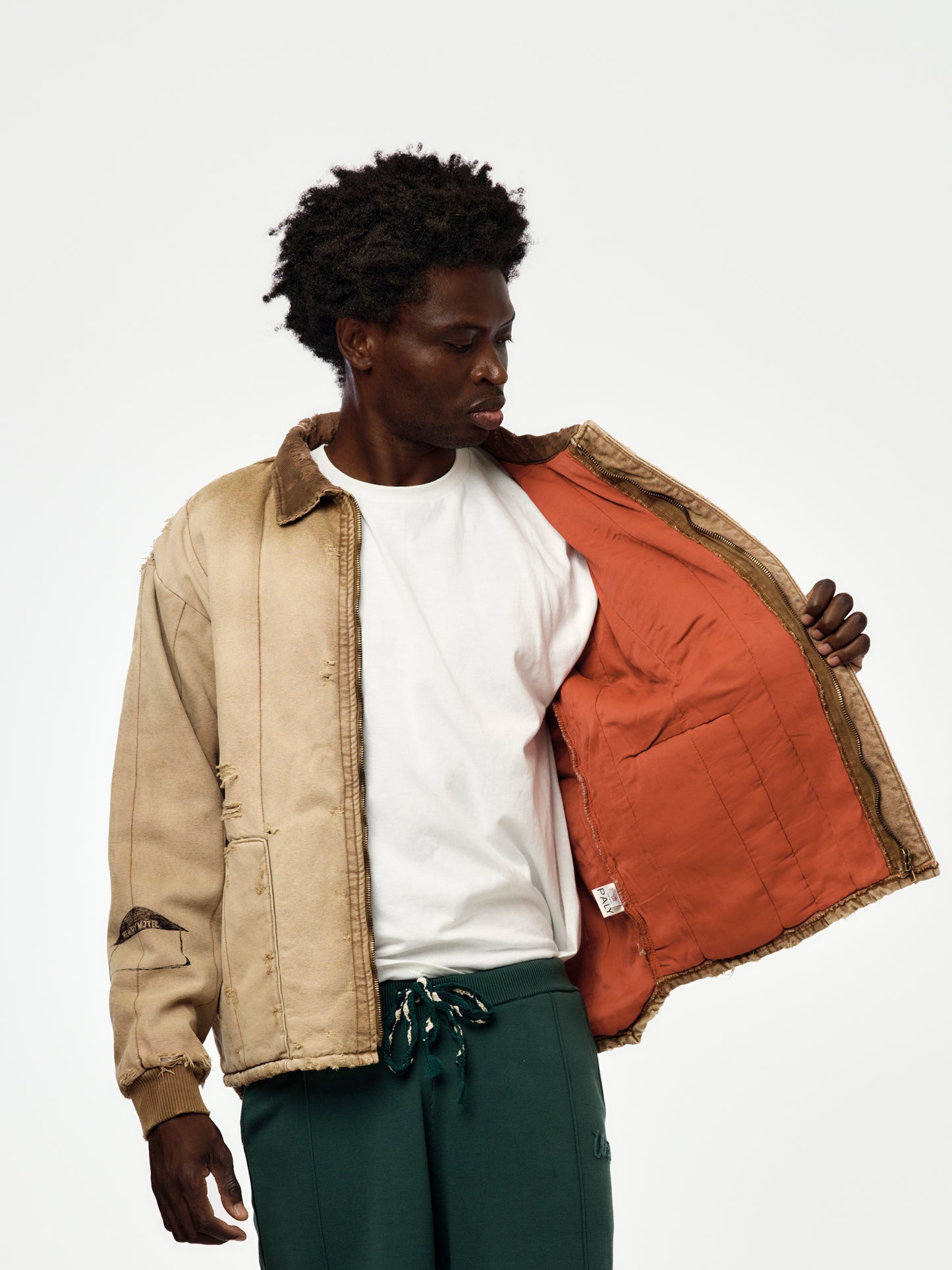 Mem Motel Canvas Work Jacket