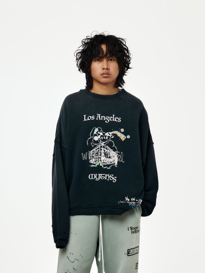 Mythss Crewneck (Vintage Black)