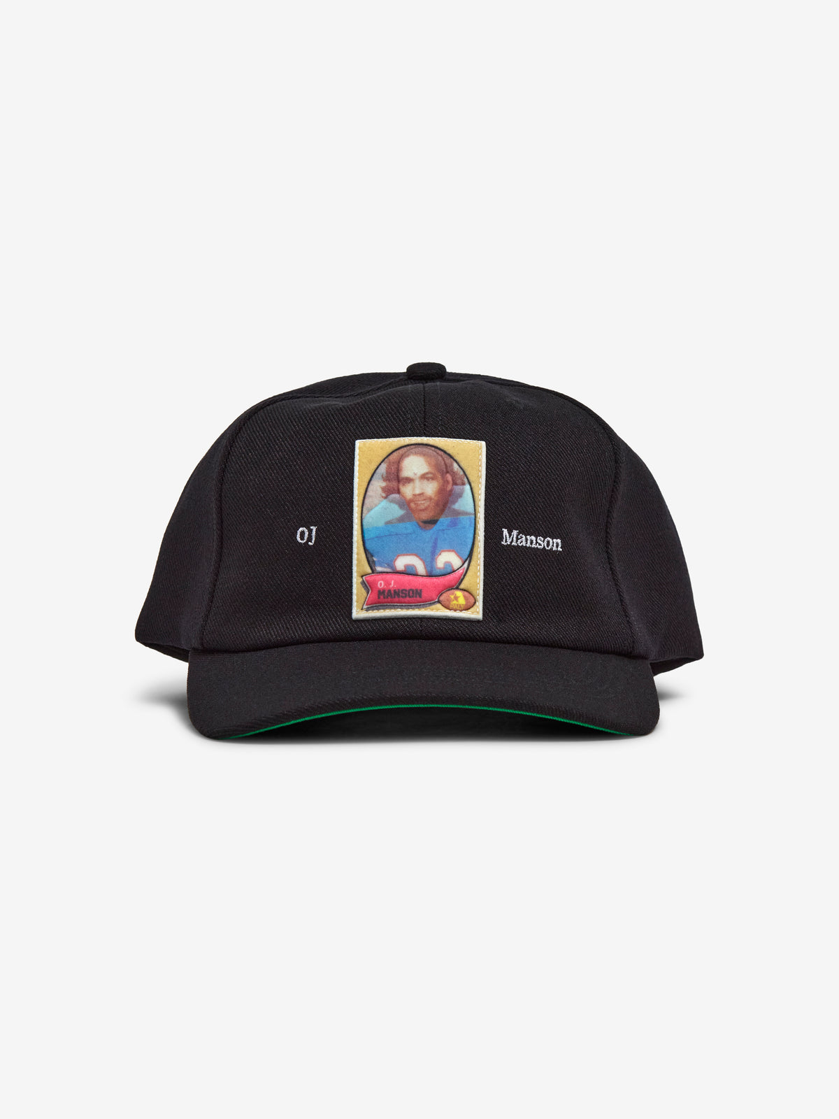 OJ MANSON BASEBALL HAT (BLACK)