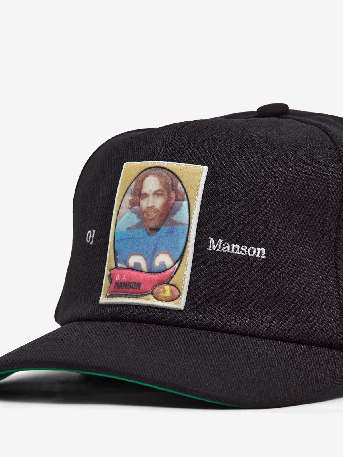 OJ MANSON BASEBALL HAT (BLACK)