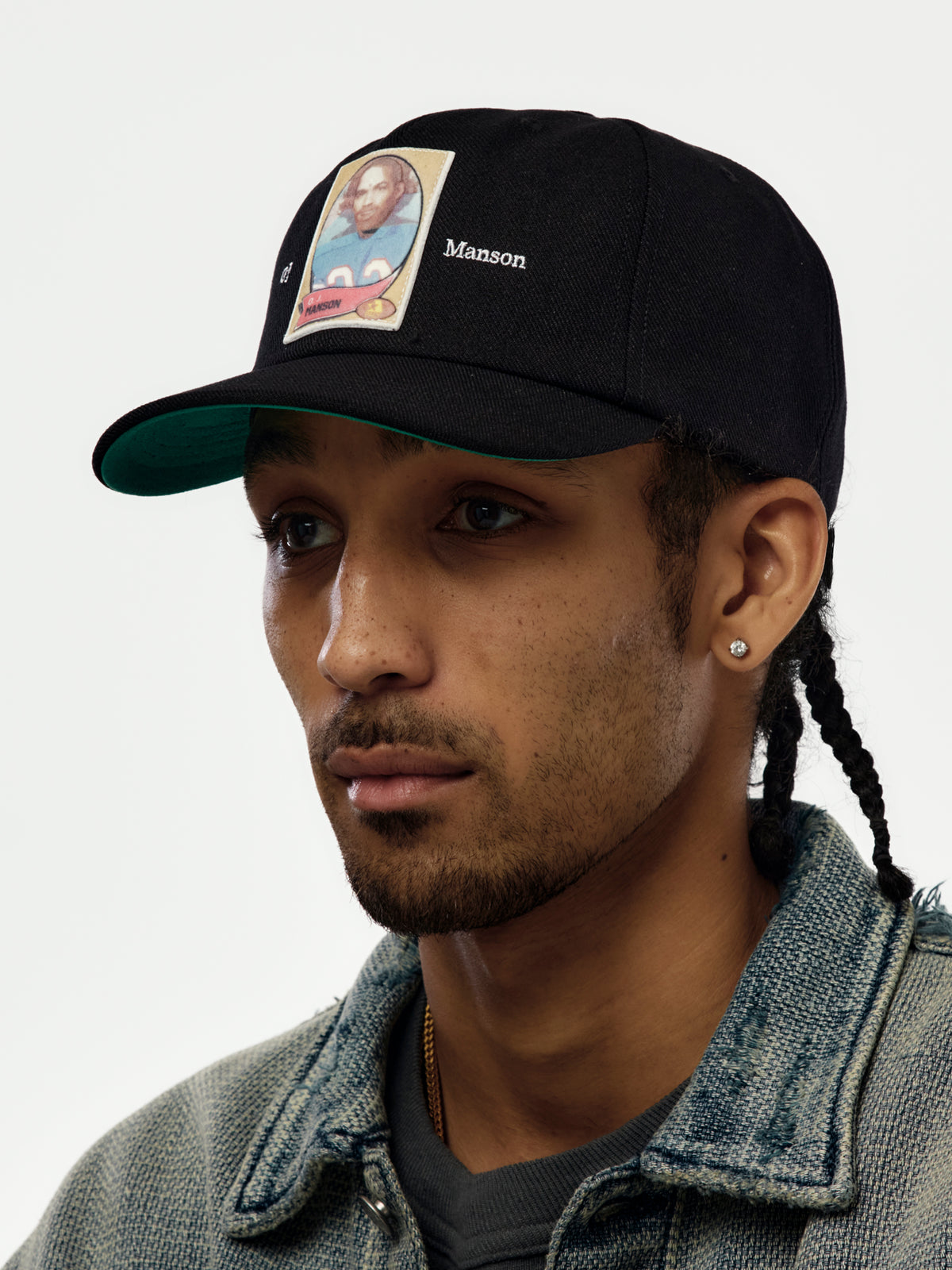OJ MANSON BASEBALL HAT (BLACK)
