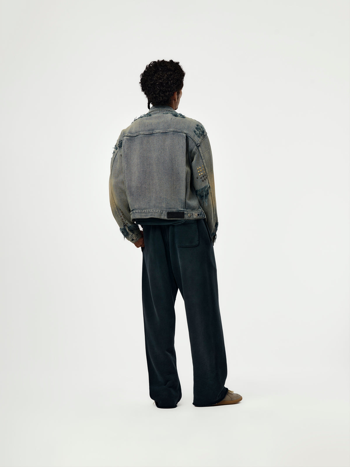 REBELDE TYPE 2 DENIM JACKET (MID WASH DENIM)