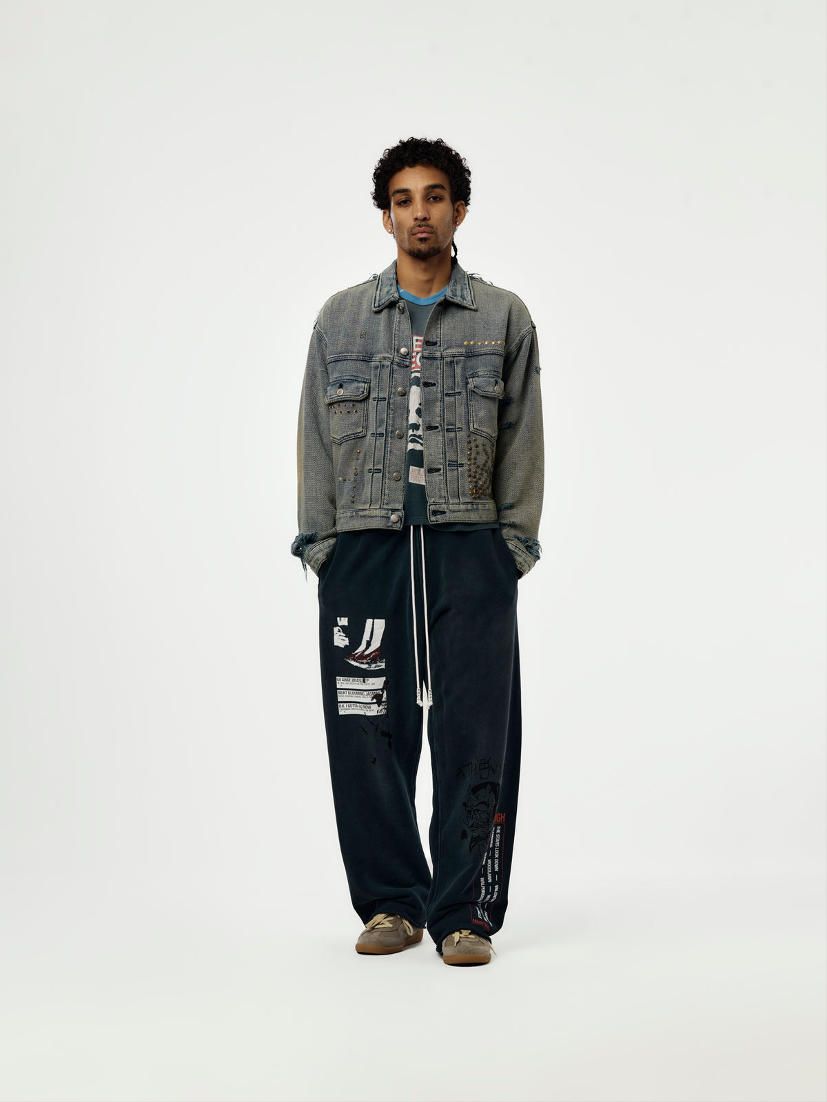 REBELDE TYPE 2 DENIM JACKET (MID WASH DENIM)