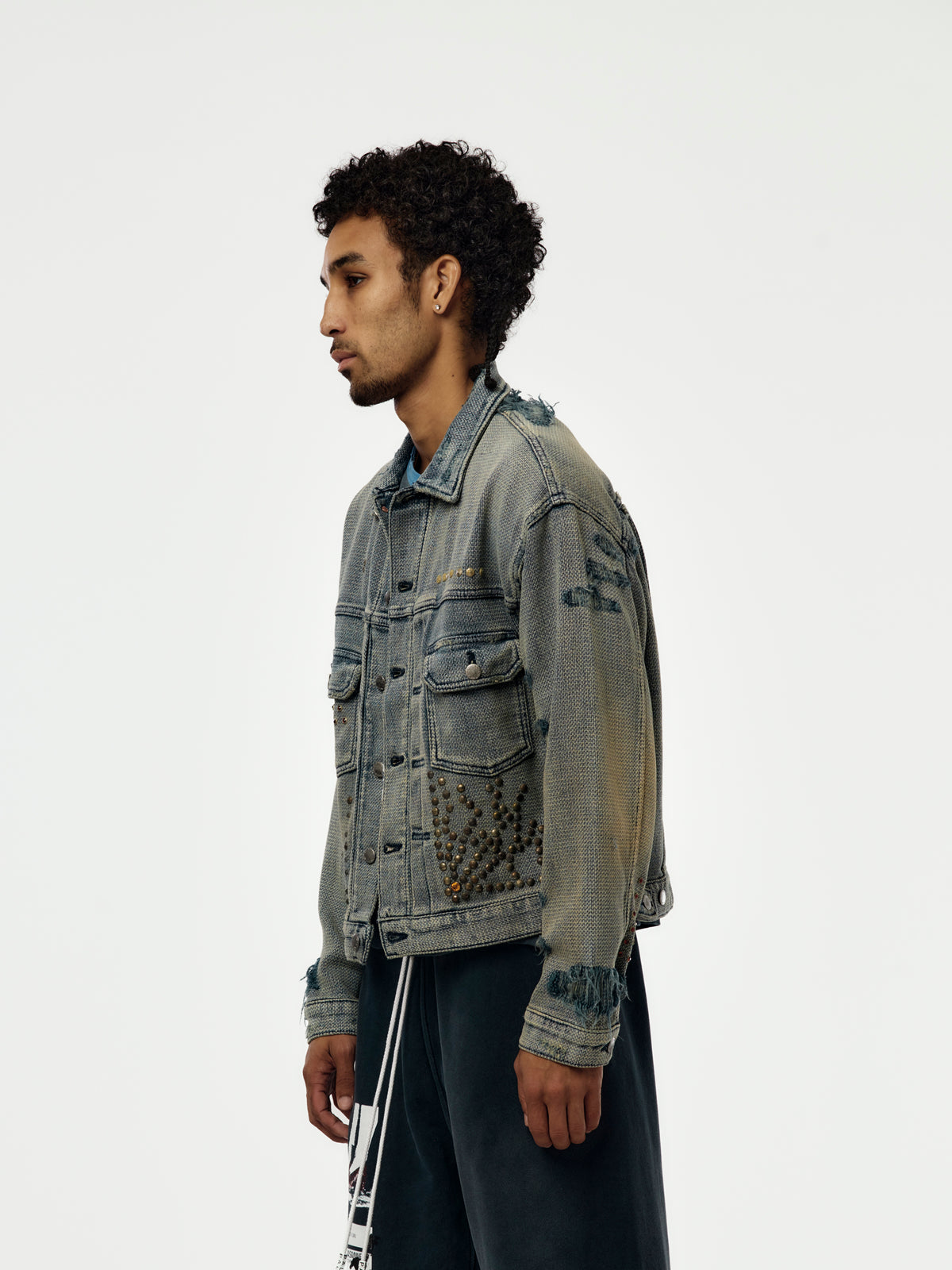 REBELDE TYPE 2 DENIM JACKET (MID WASH DENIM)