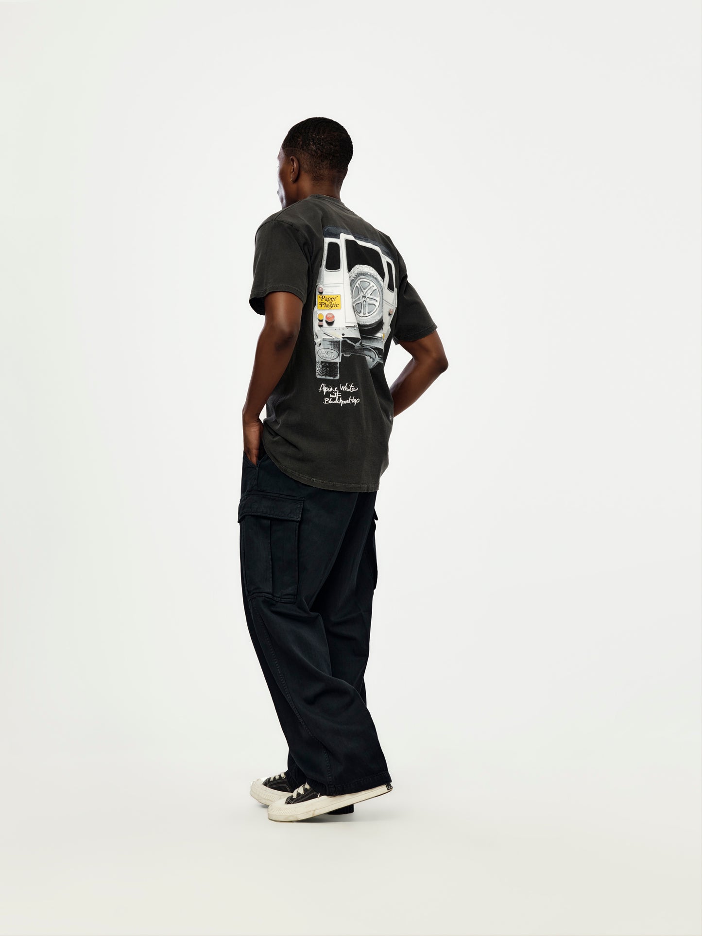 Defender Tee (Faded Grey)