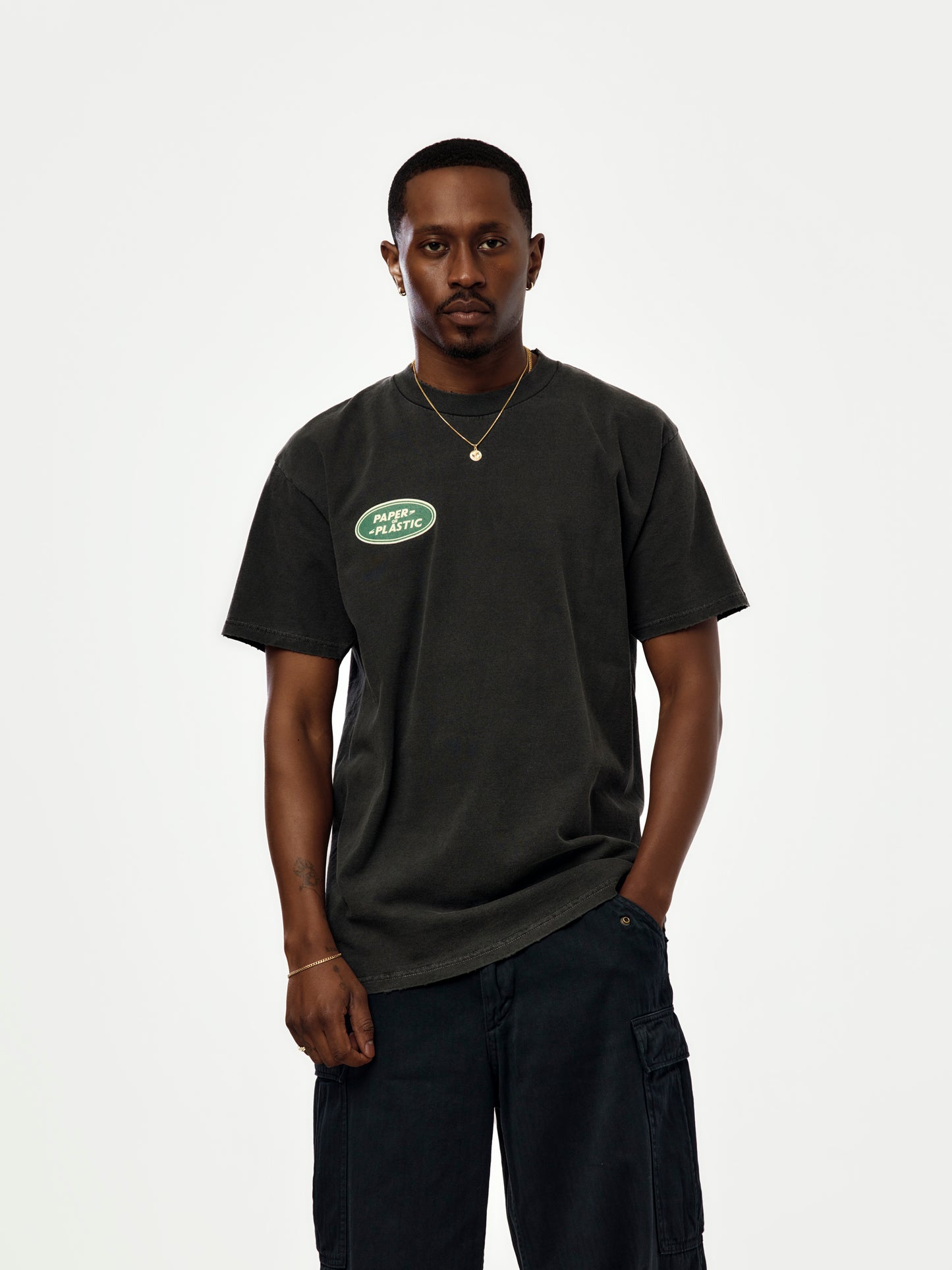Defender Tee (Faded Grey)