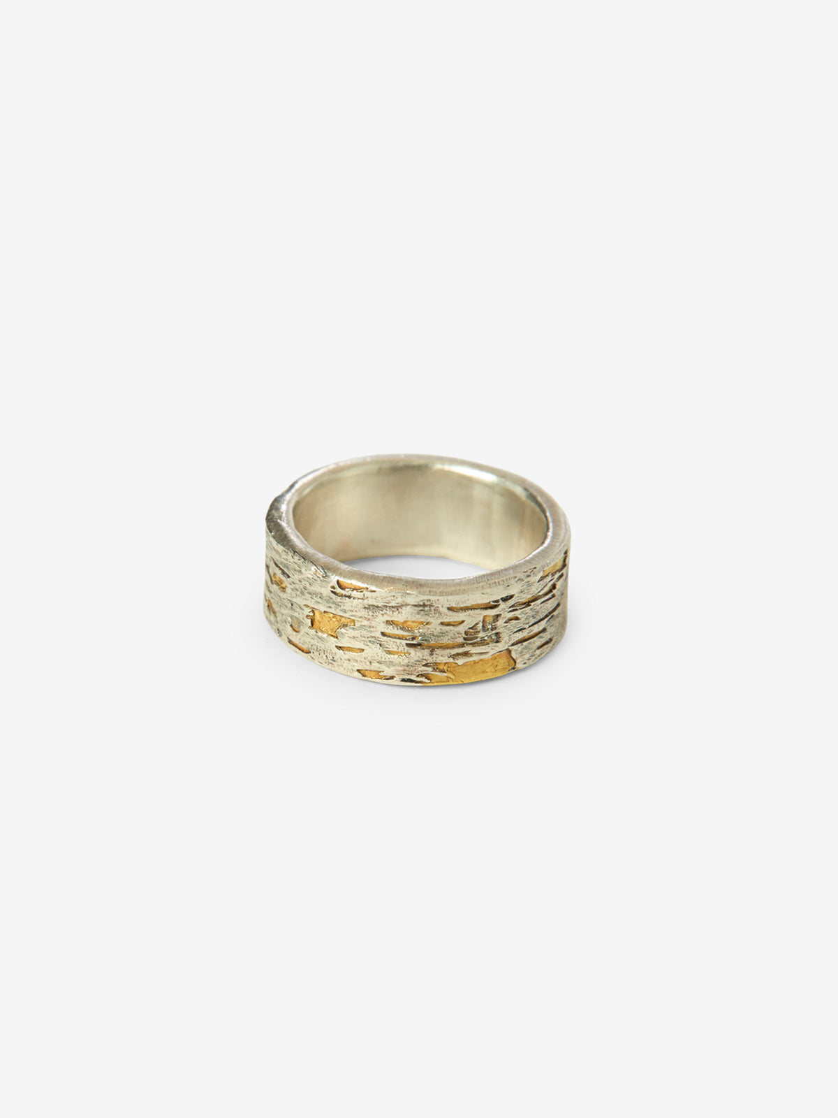 part/WHOLE Scab Ring (Silver & 14k Gold)