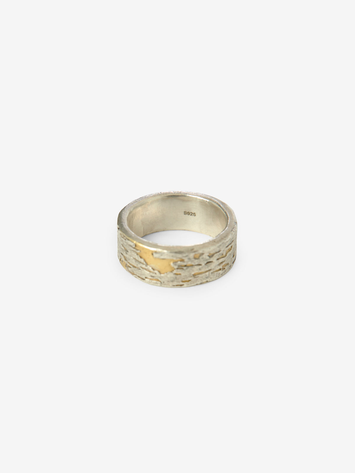part/WHOLE Scab Ring (Silver & Brass)