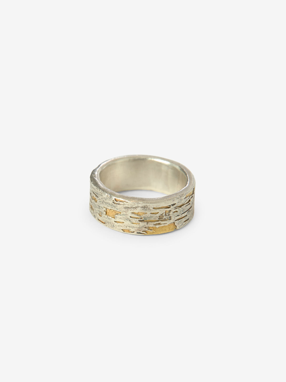 part/WHOLE Scab Ring (Silver & Brass)