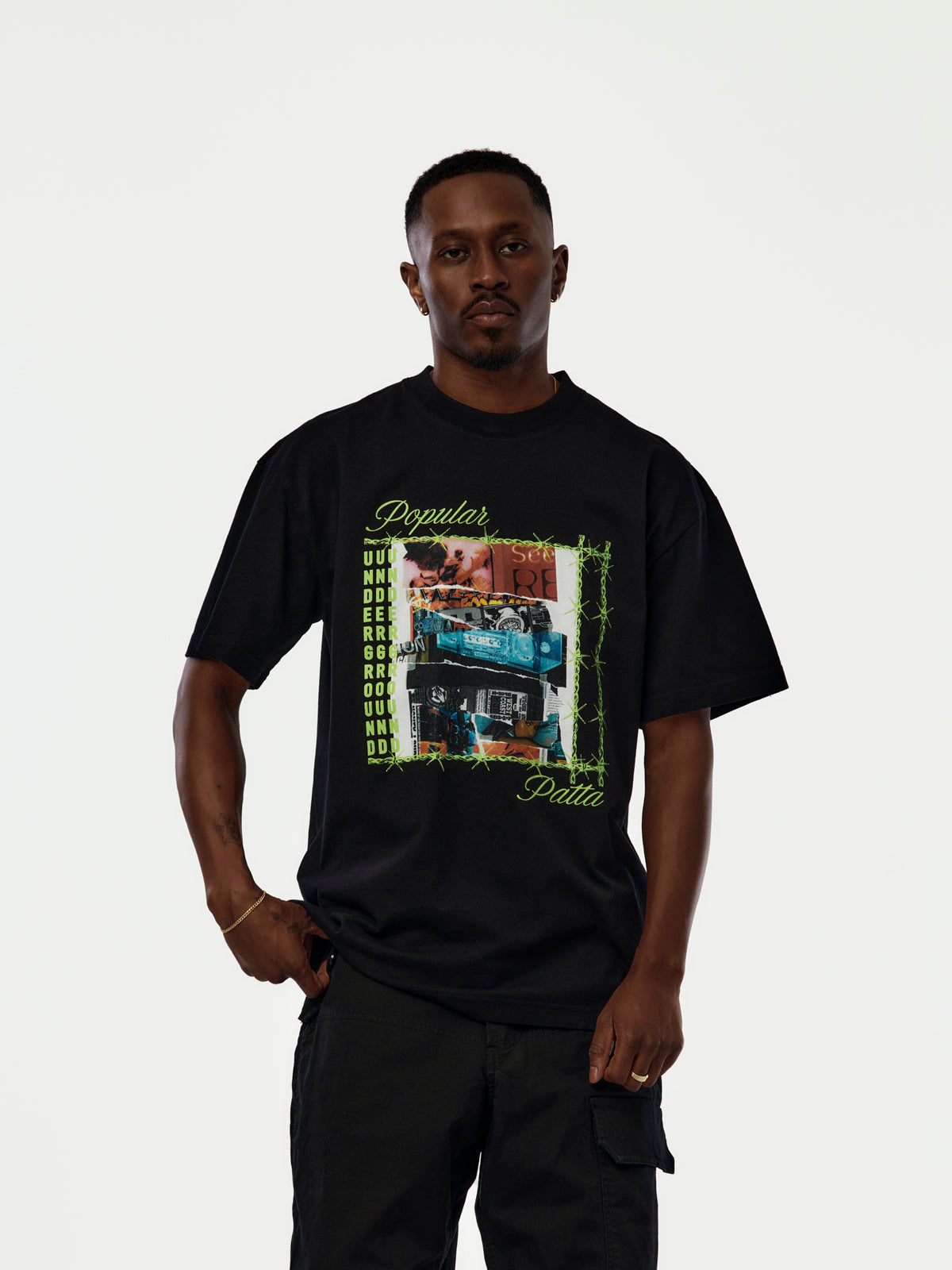 Collage T-Shirt (Black)