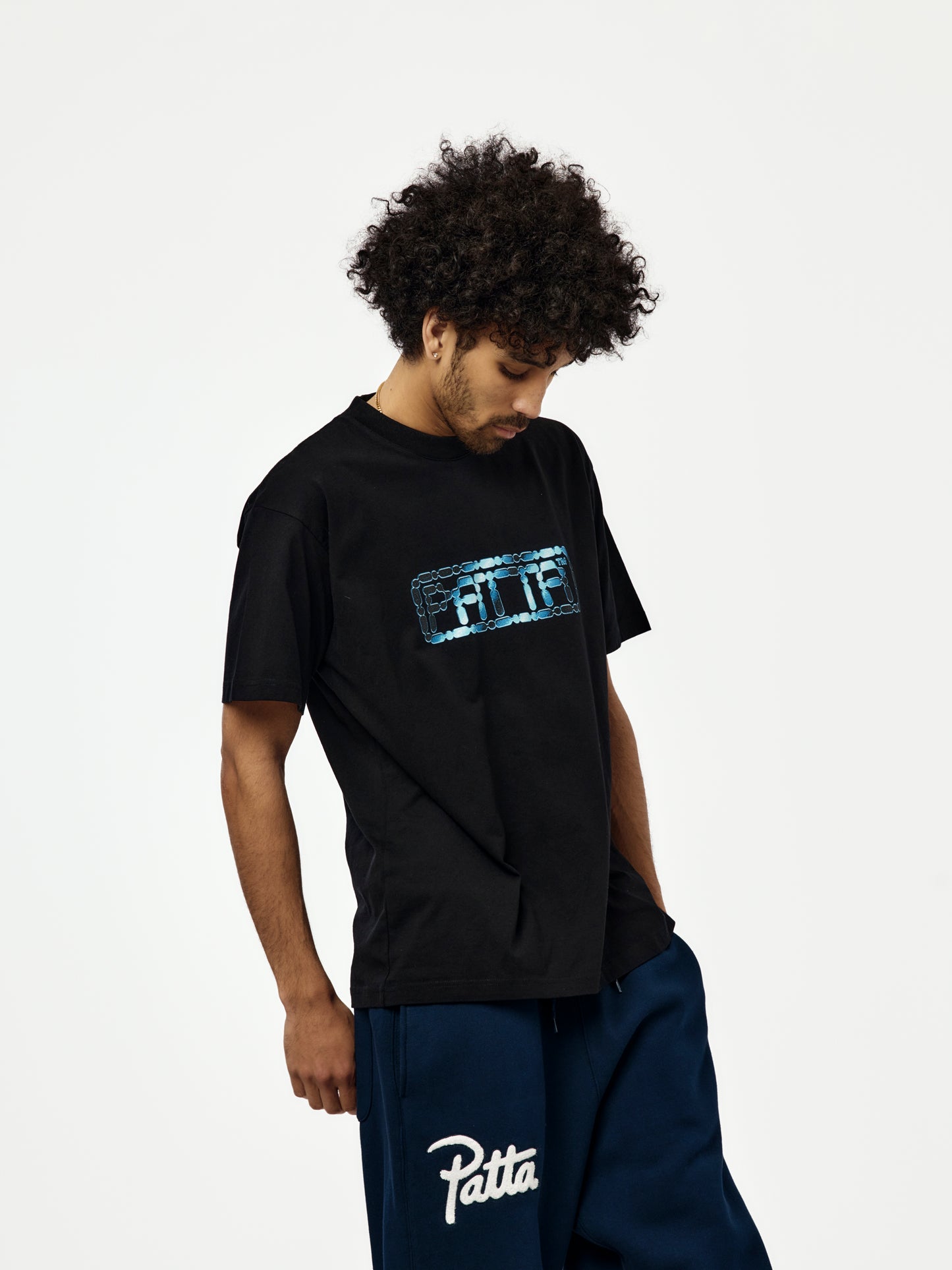 Patta Bike Chain T-Shirt (Black)