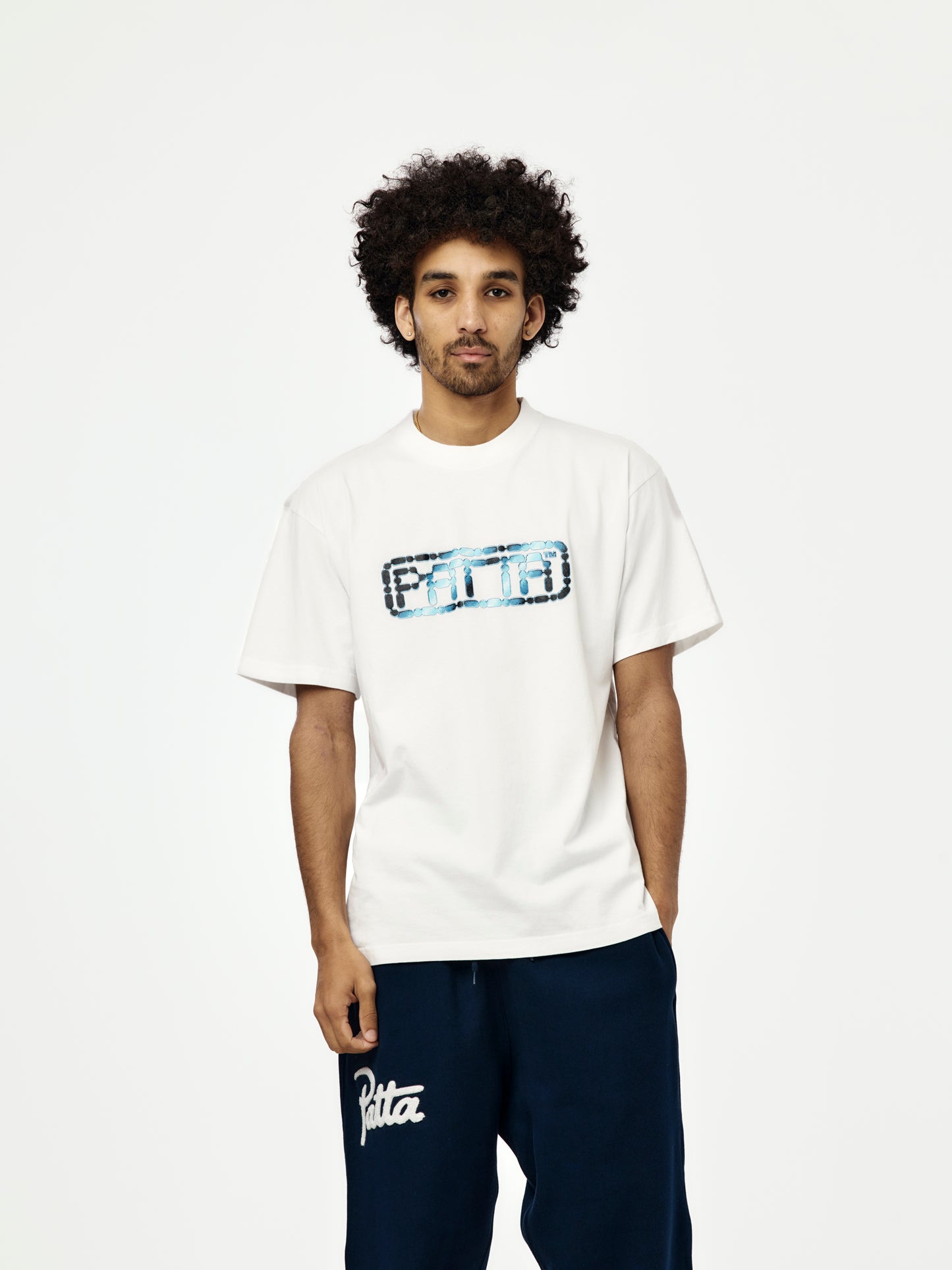 Patta Bike Chain T-Shirt (White)