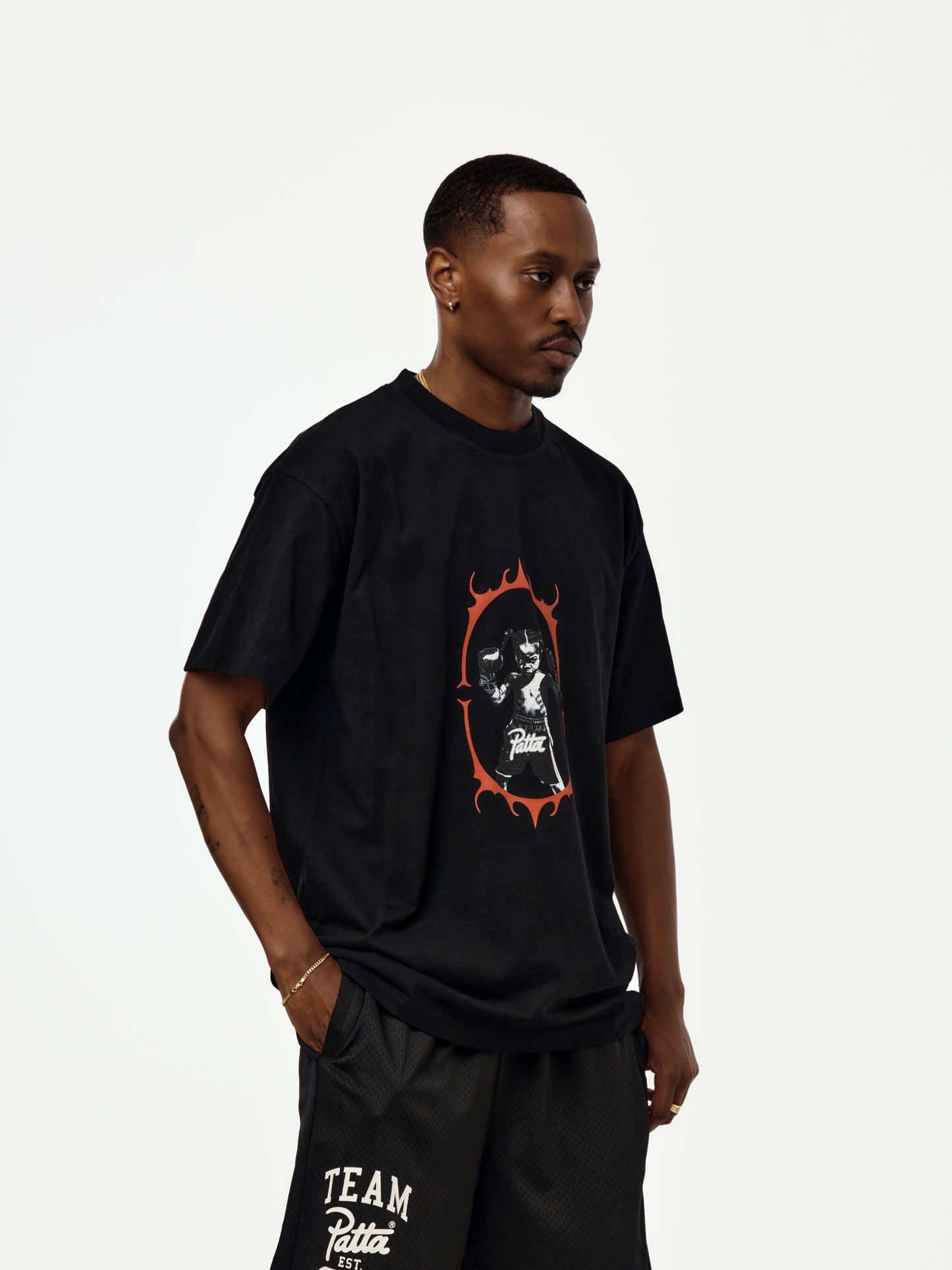 Patta Boxing T-Shirt (Black)