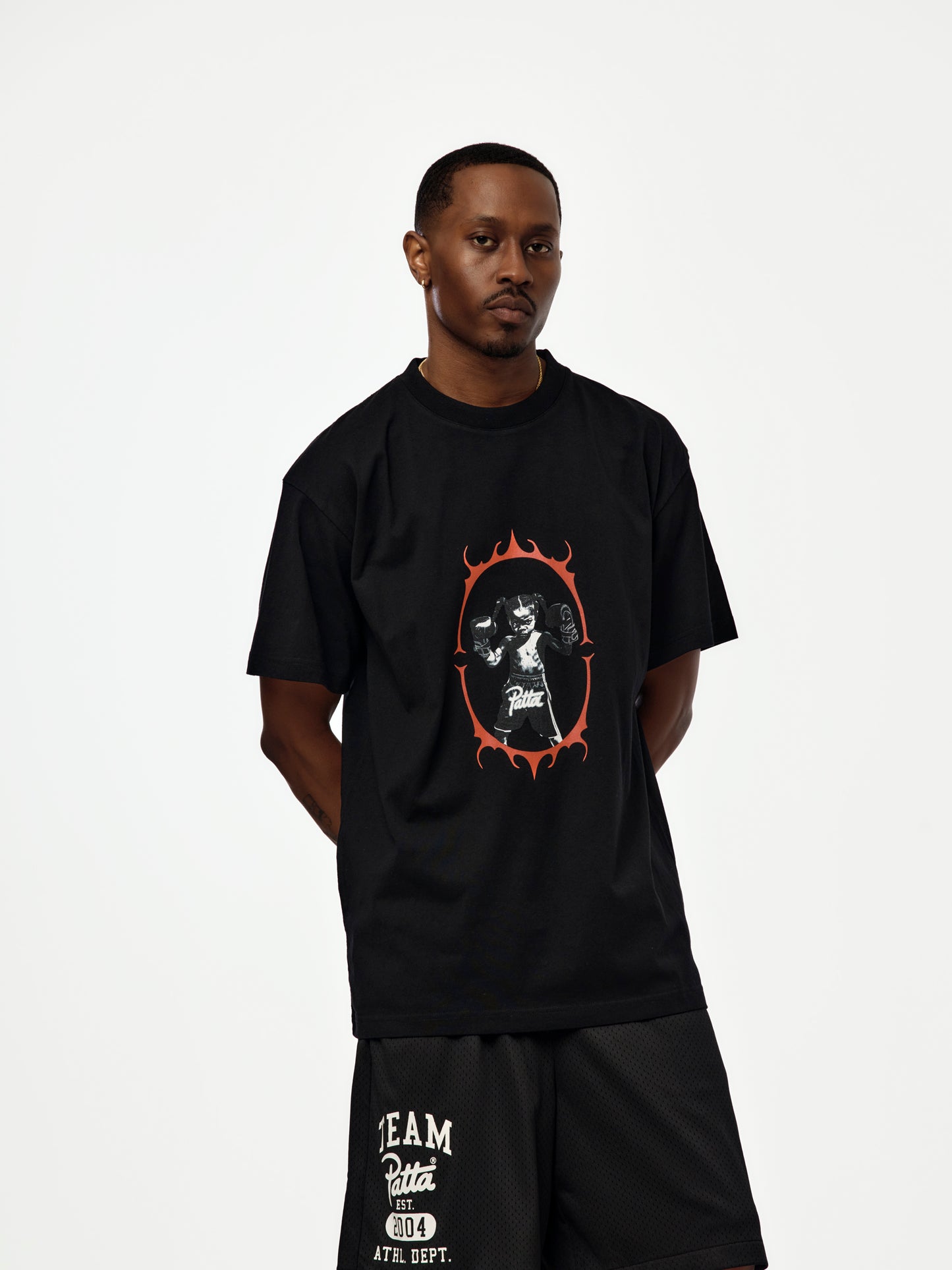 Patta Boxing T-Shirt (Black)