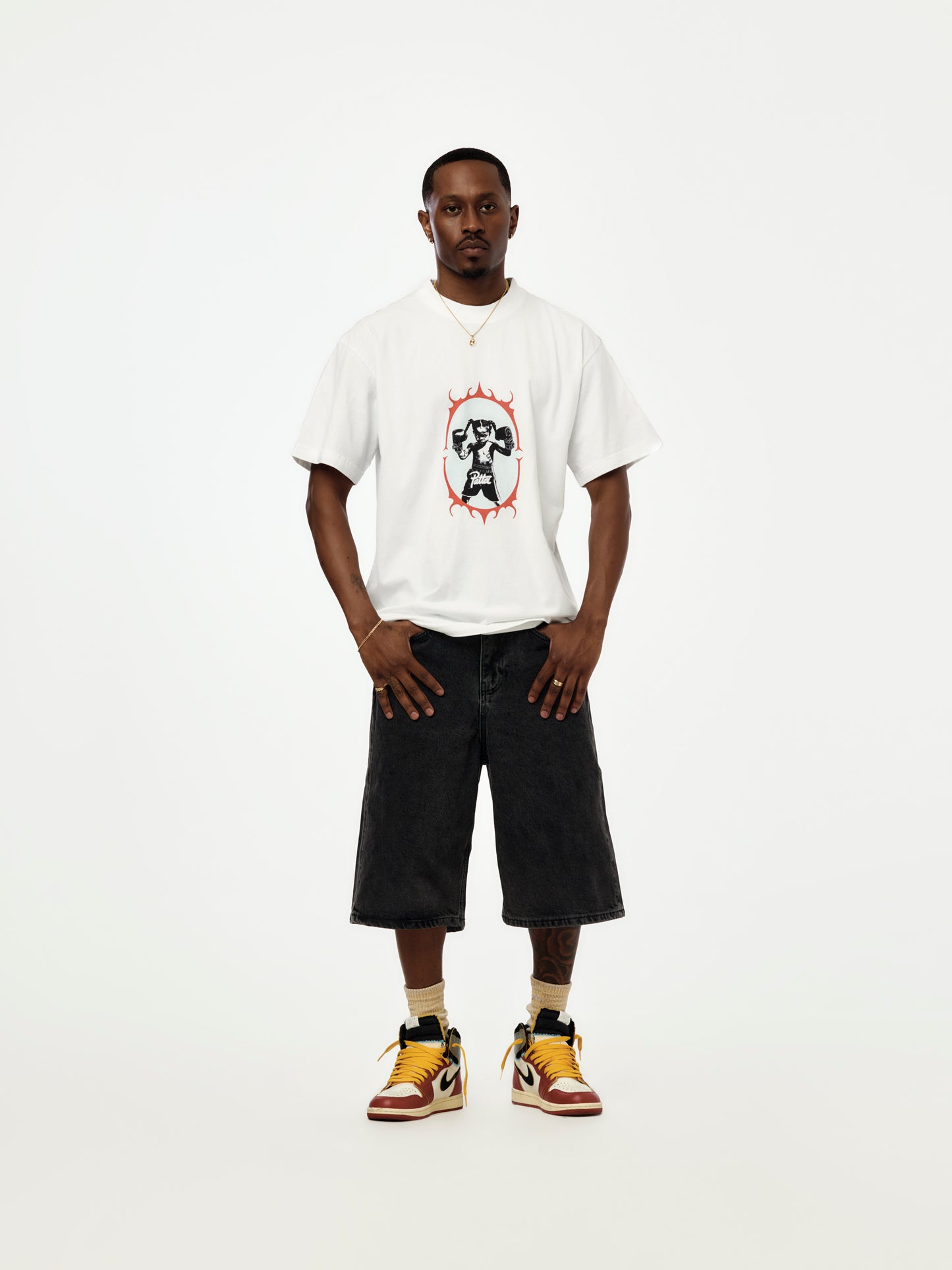 Patta Boxing T-Shirt (White)