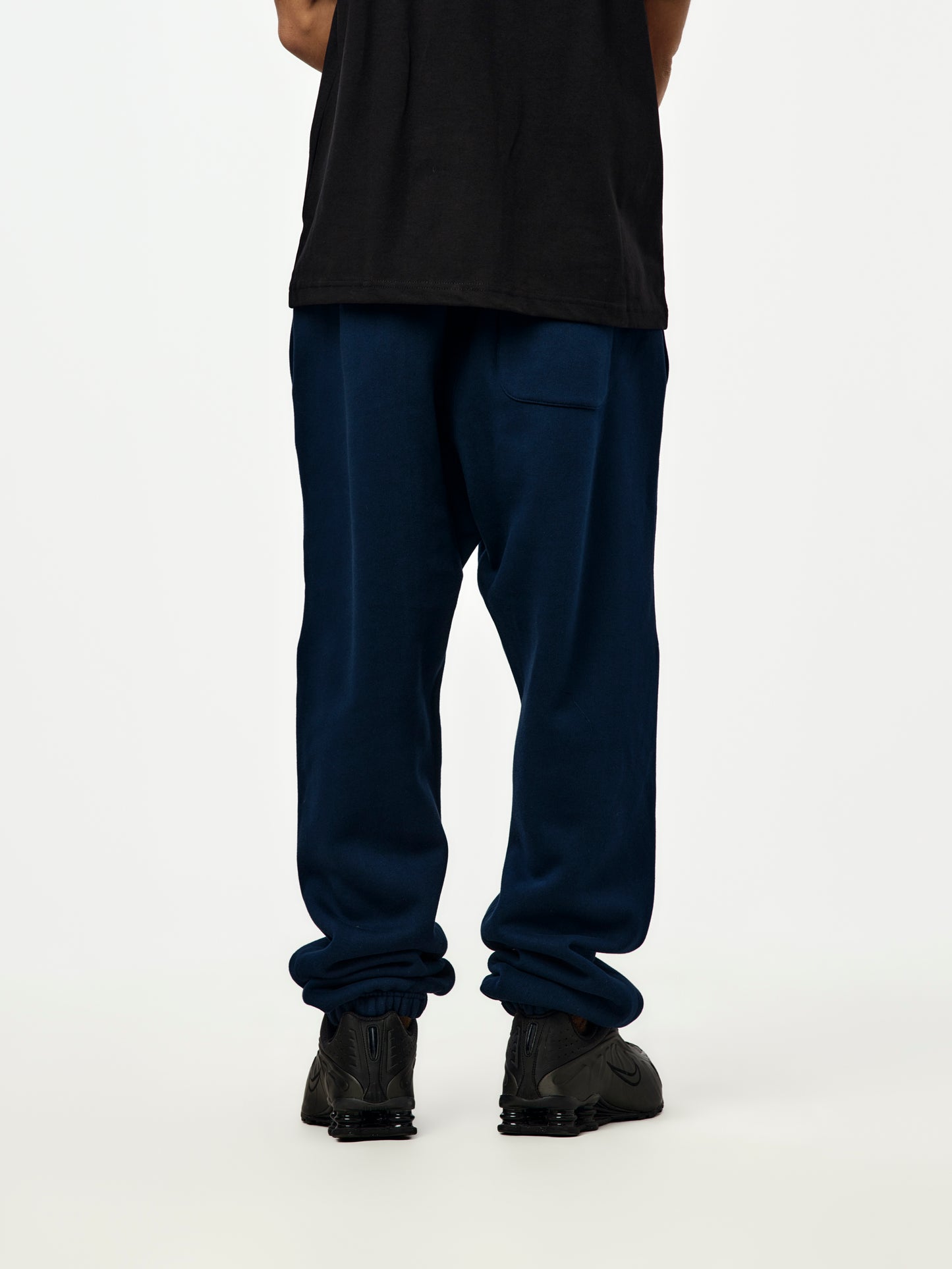 Patta Chenille Logo Jogging Pants (Black Iris)