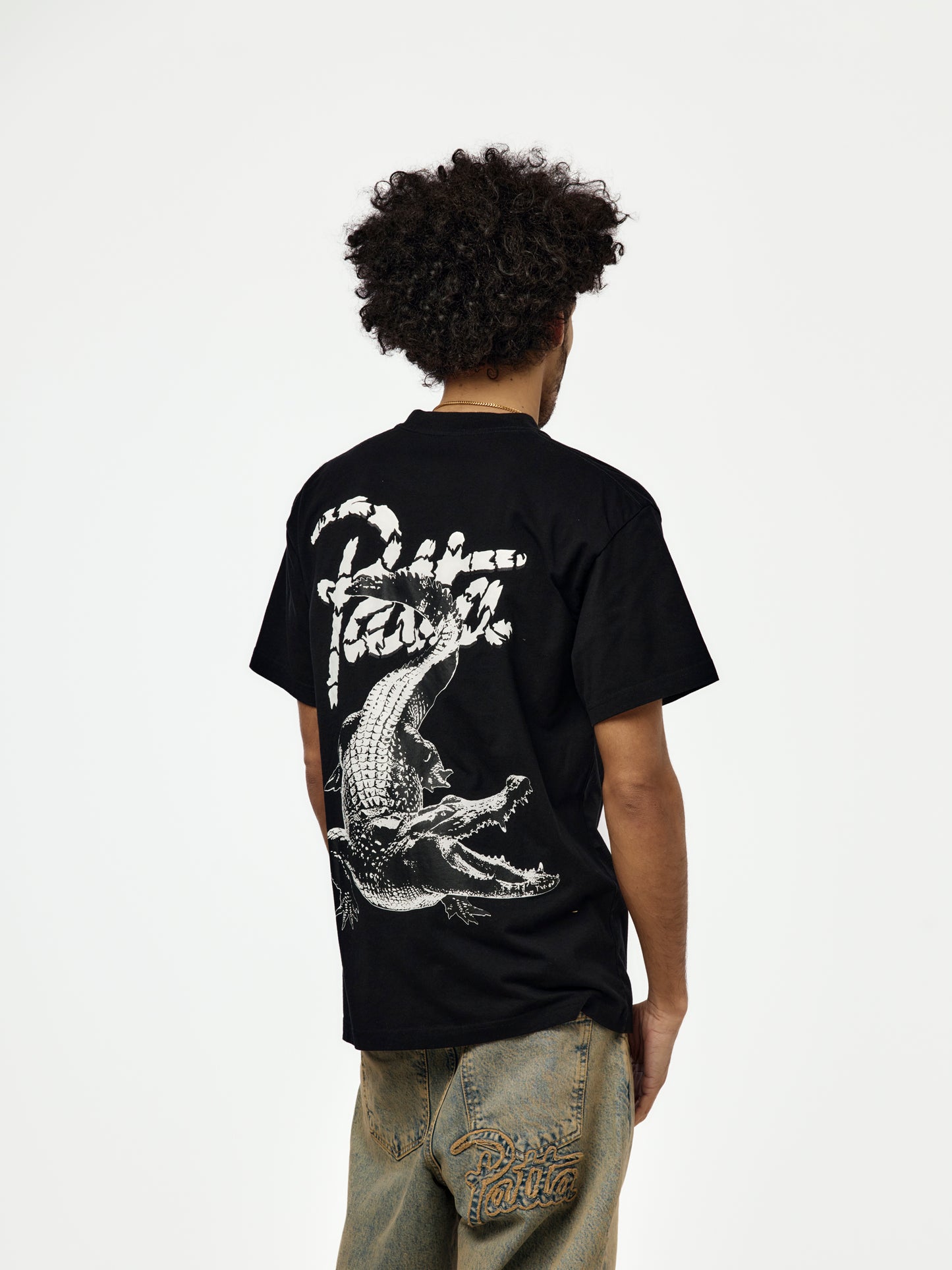 Patta Croco T-shirt (Black)