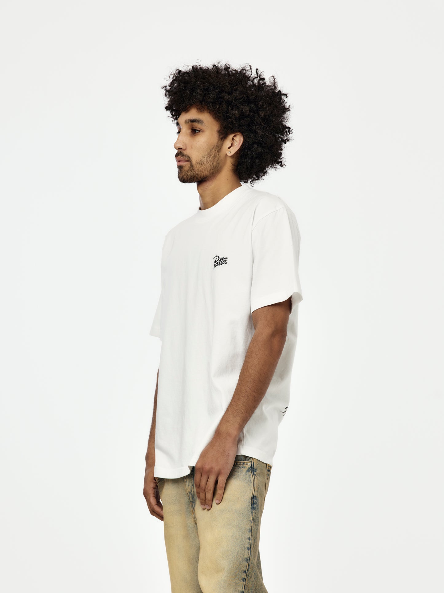 Patta Croco T-shirt (White)