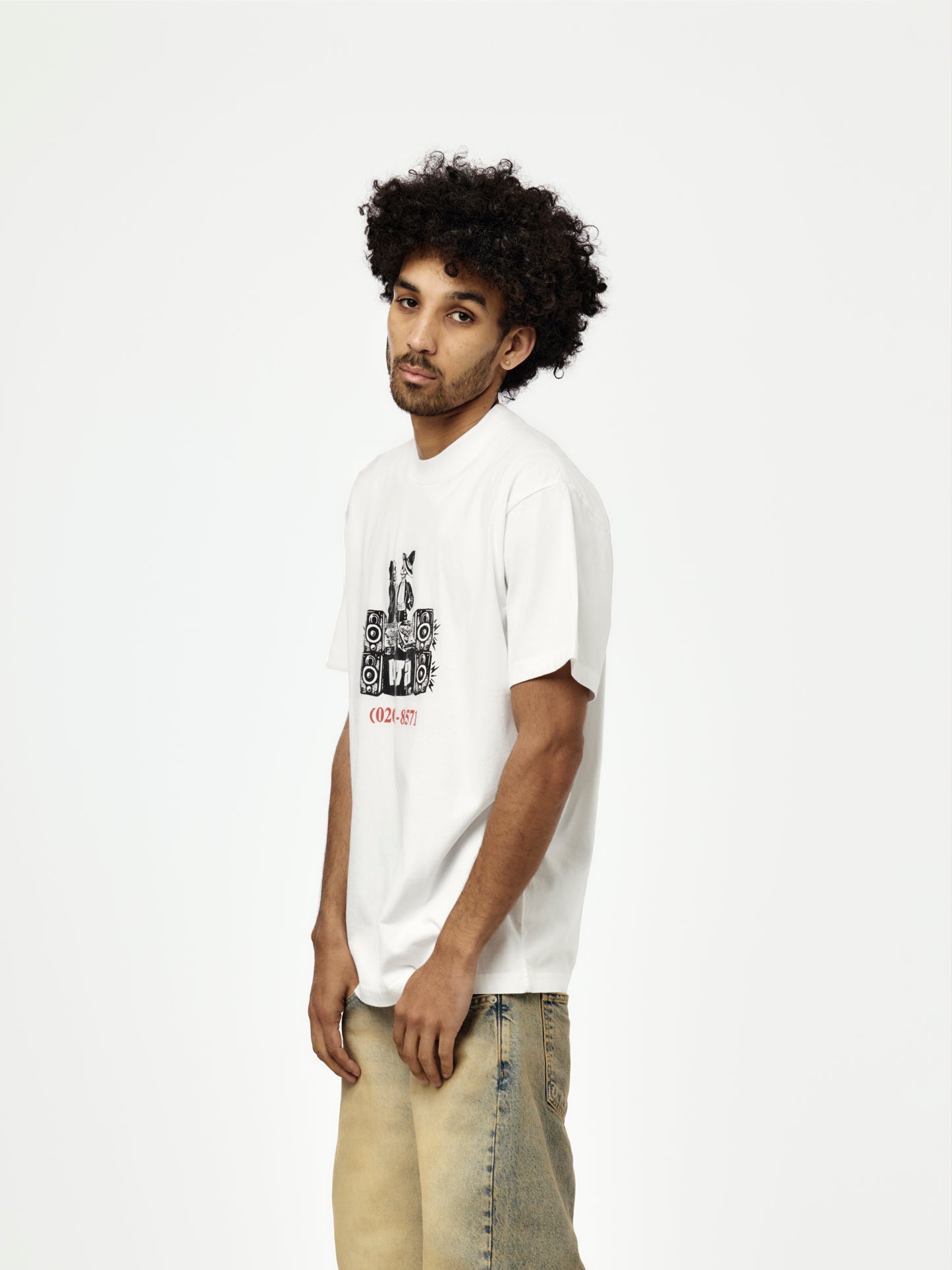 Patta DJ Skully T-Shirt (White)