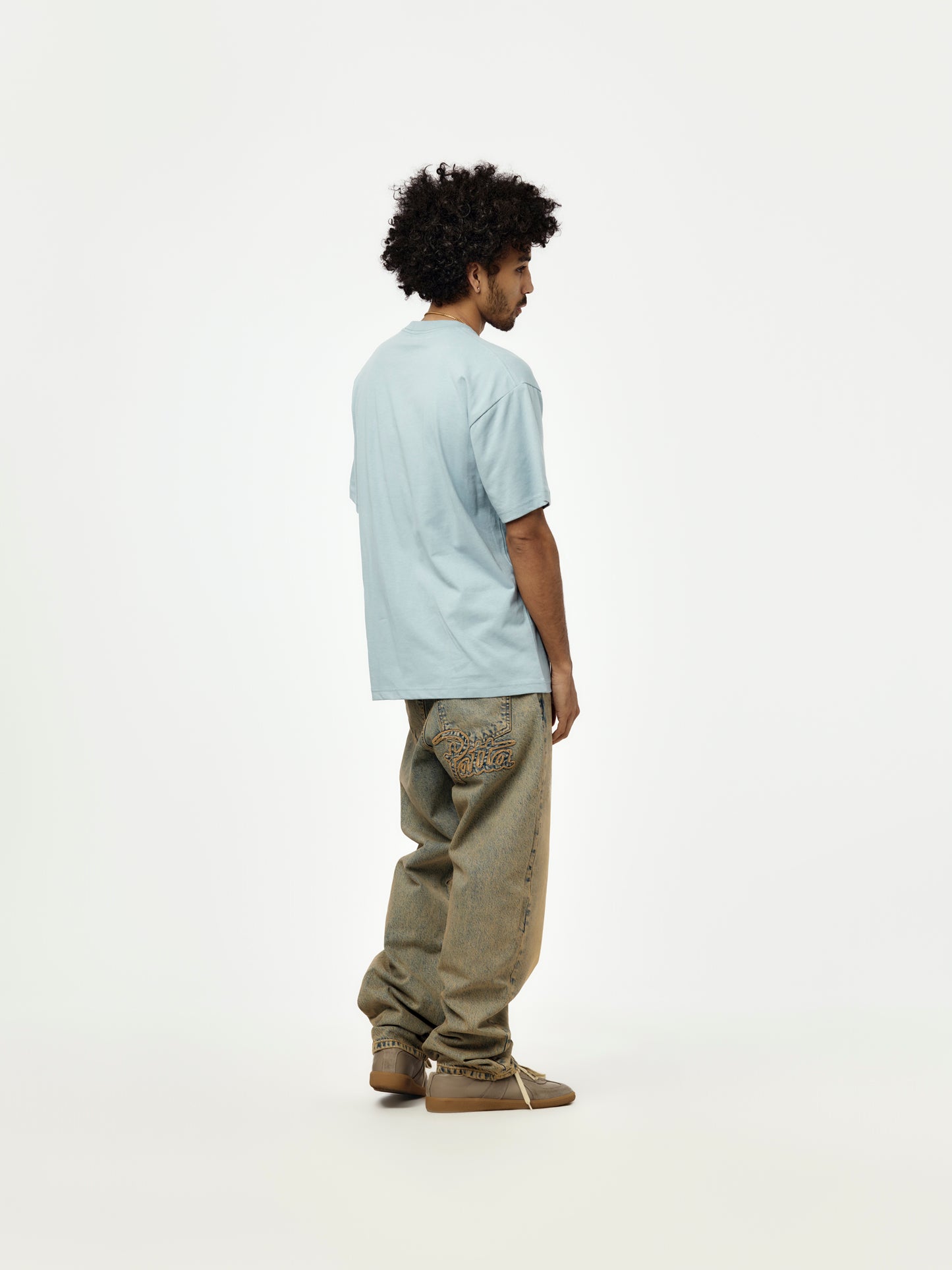 Patta Dogs T-Shirt (Dusty Blue)