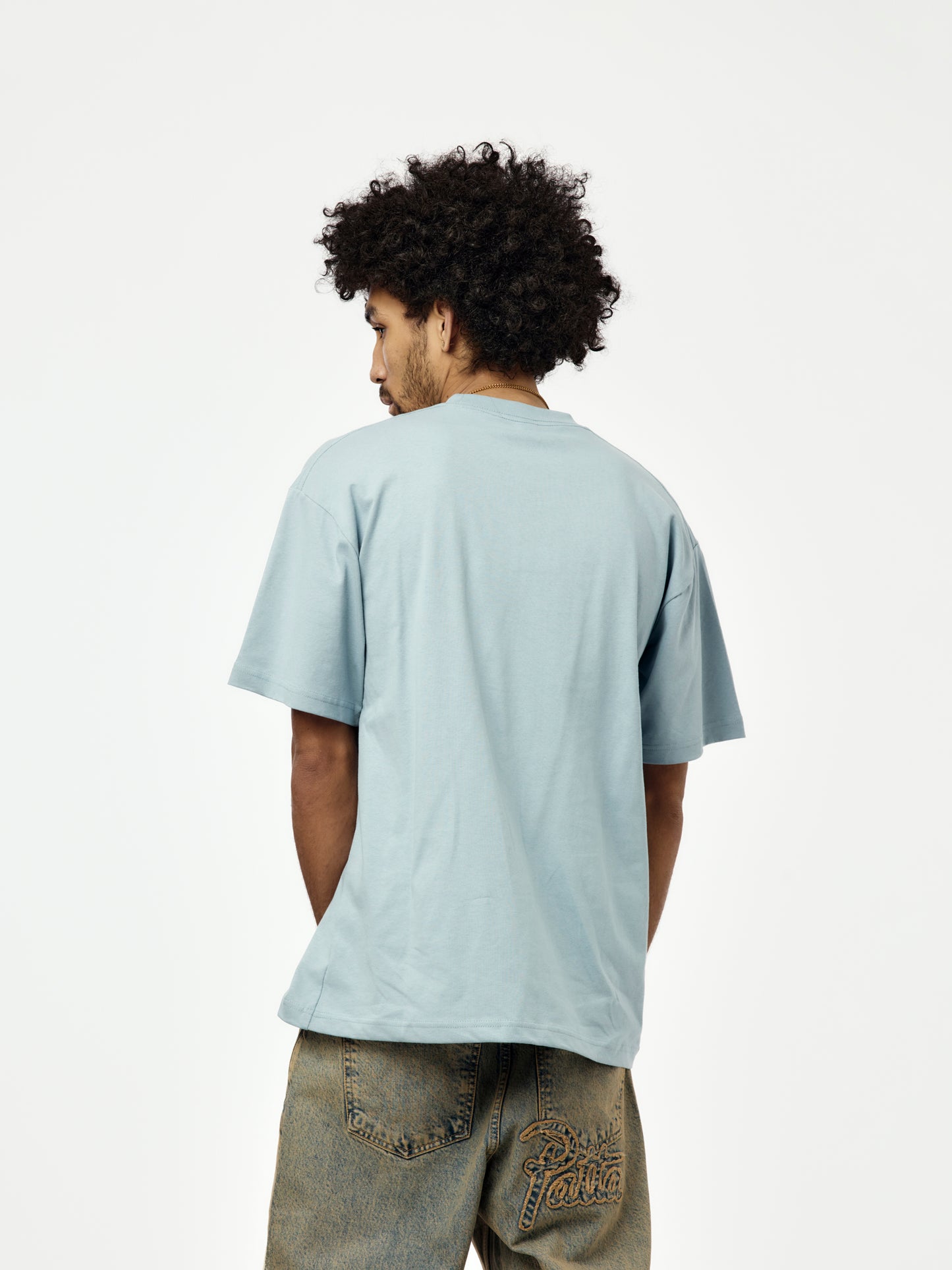 Patta Dogs T-Shirt (Dusty Blue)